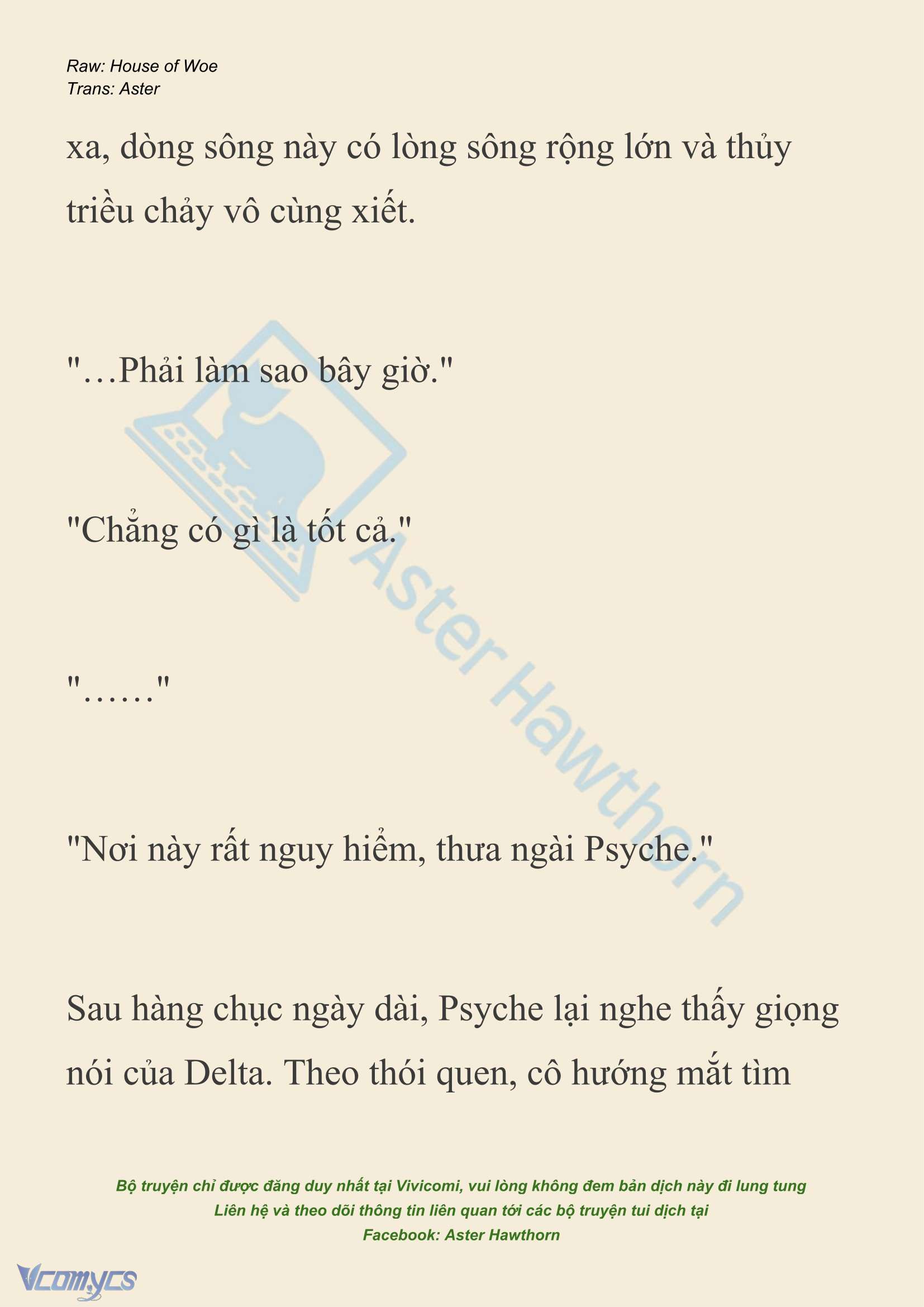 [NOVEL] Dành Cho Các Nữ Thần: Dành cho Psyche Chap 43 - Trang 2