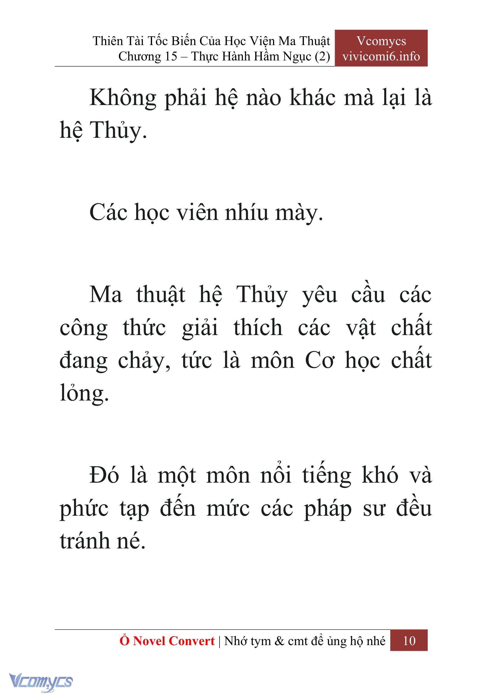 [Novel] Thiên Tài Tốc Biến Của Học Viện Ma Thuật Chap 15 - Trang 2
