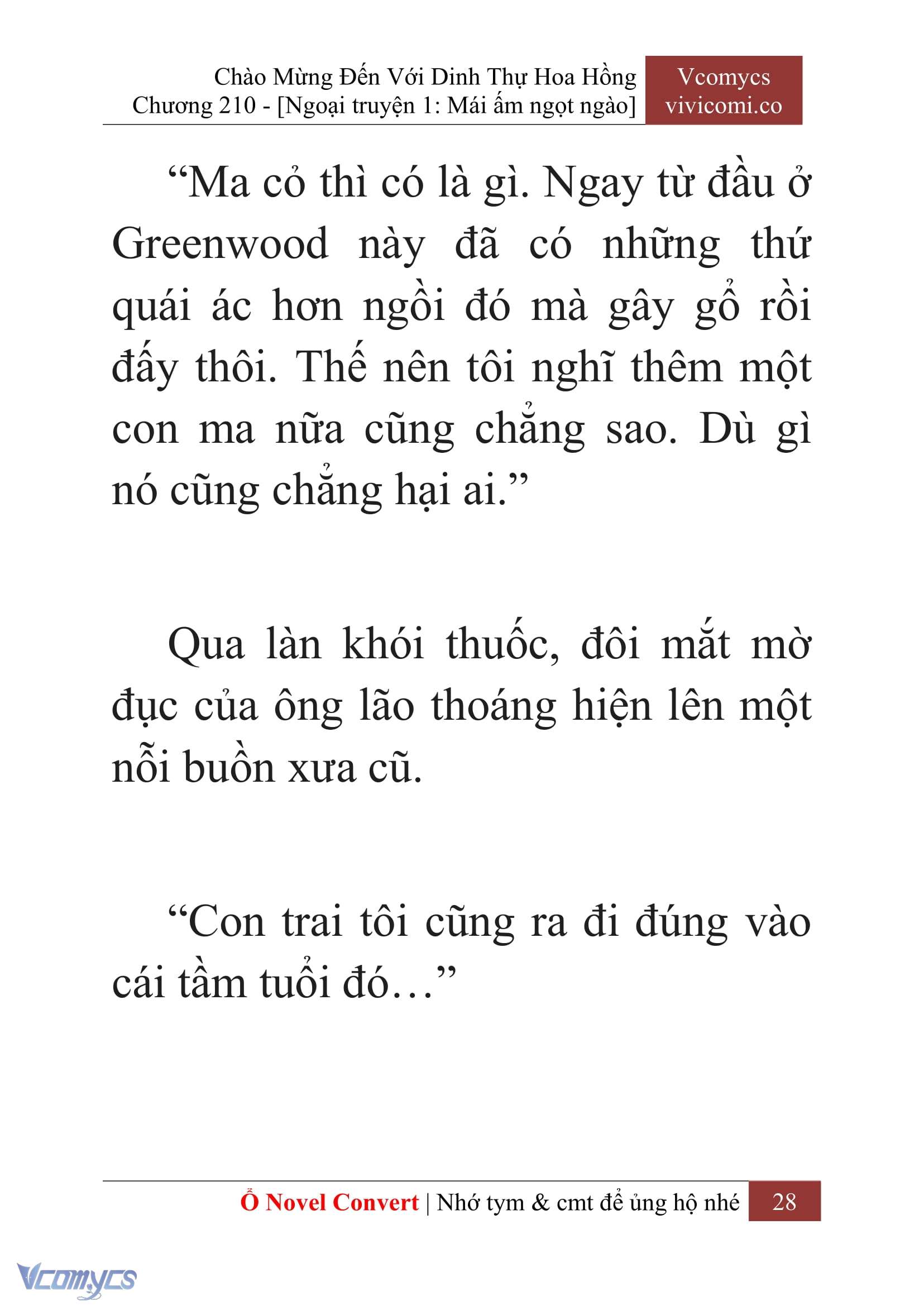 [Novel] Chào Mừng Đến Với Dinh Thự Hoa Hồng Chap 210 - Trang 2