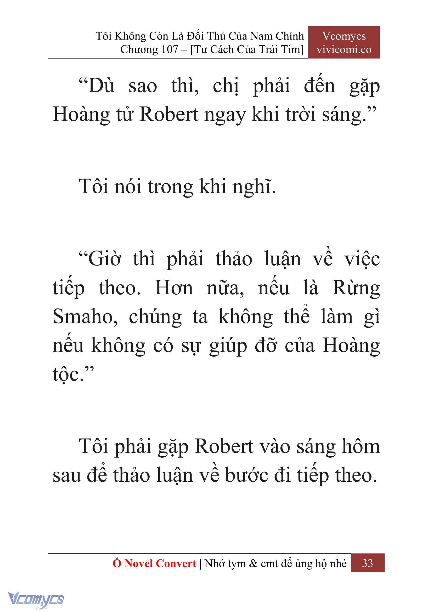 [Novel] Tôi Không Còn Là Đối Thủ Của Nam Chính Chap 107 - Trang 2