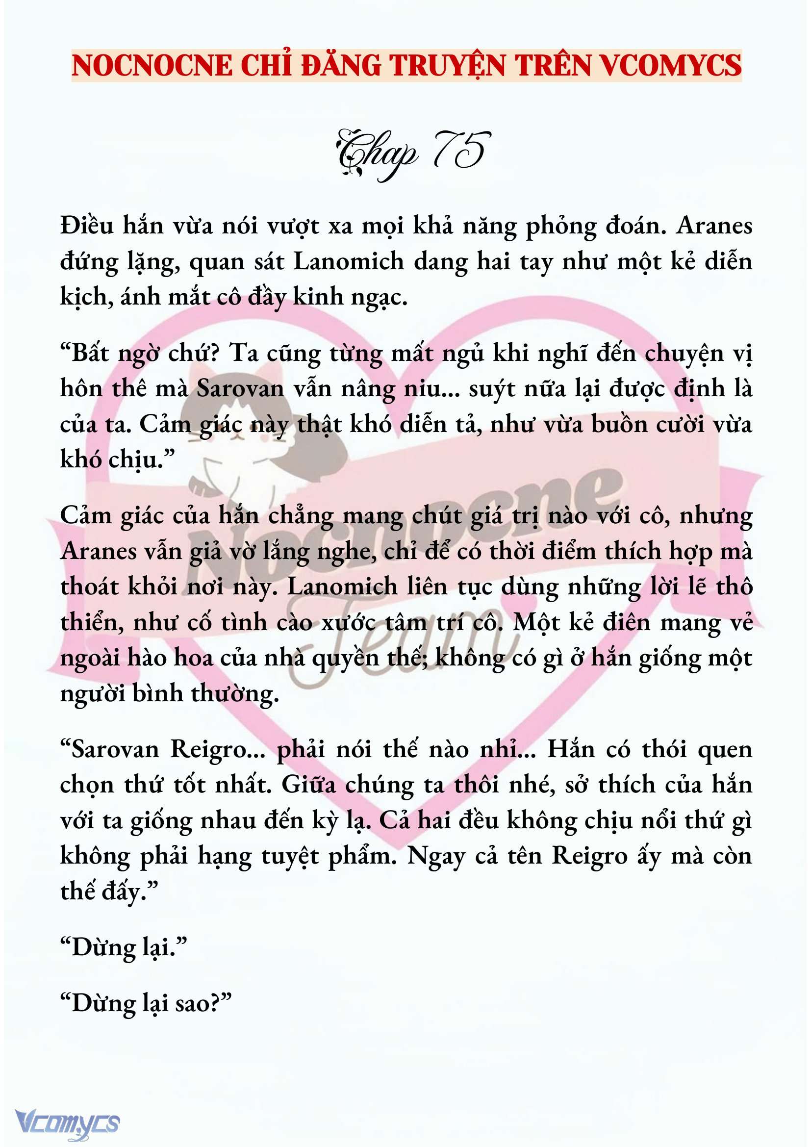 [NOVEL] CÁ RỪNG KHÔN NGOAN Chap 75 - Trang 2