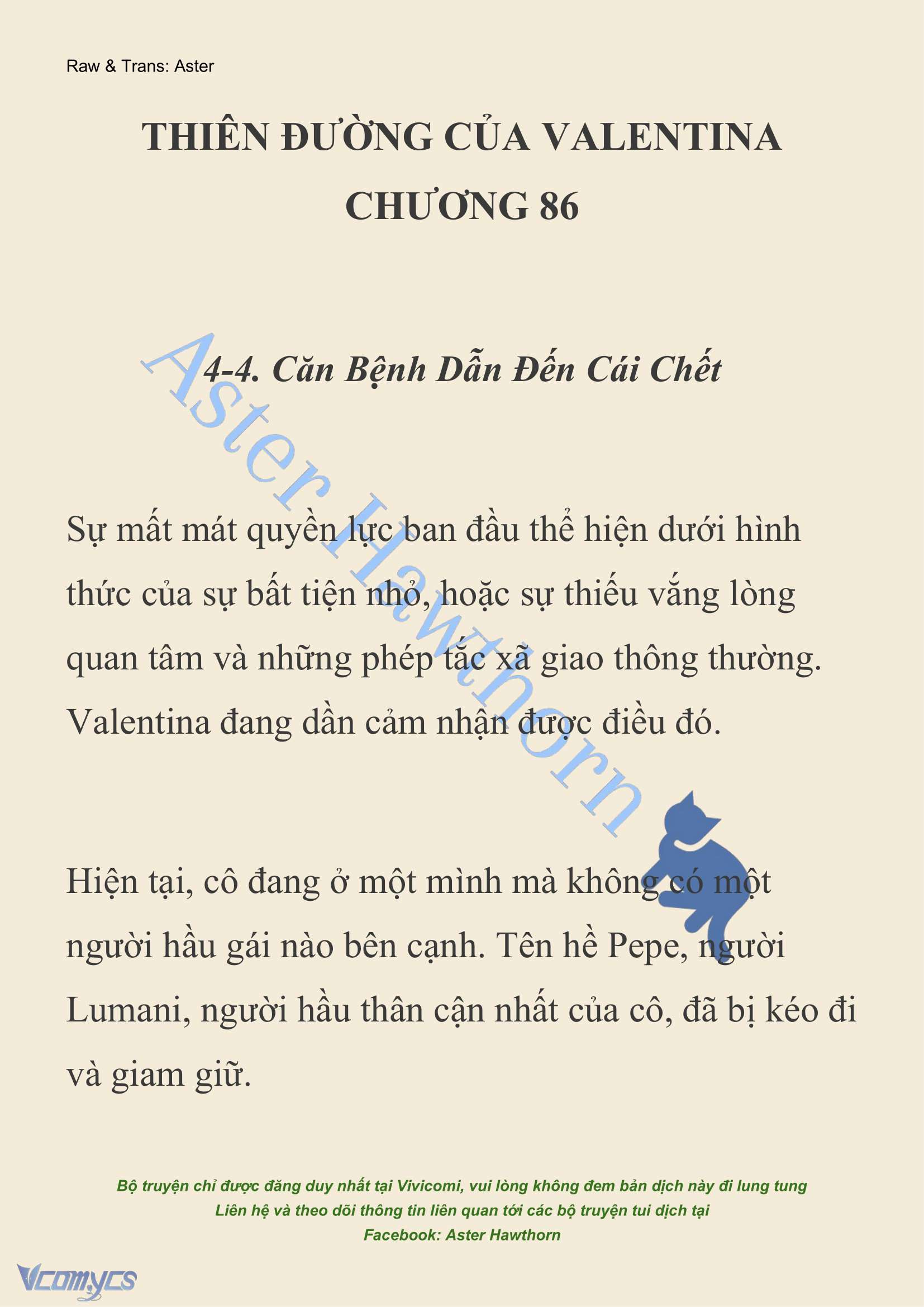 [NOVEL] Thiên Đường Của Valentina Chap 86 - Trang 2
