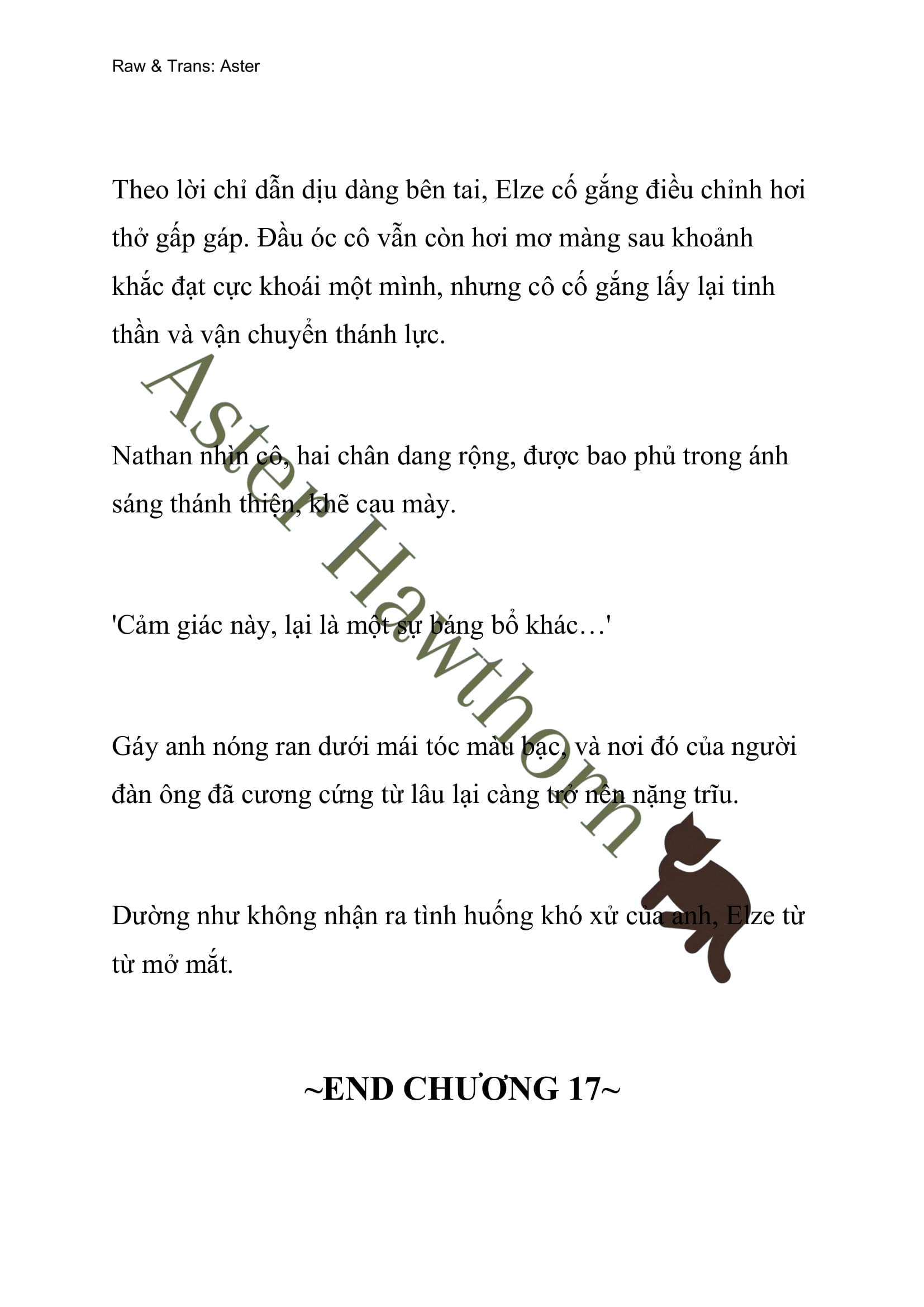 [NOVEL] Anh Hùng Khao Khát Sự Sa Ngã Của Thánh Nữ Chap 17 - Trang 2