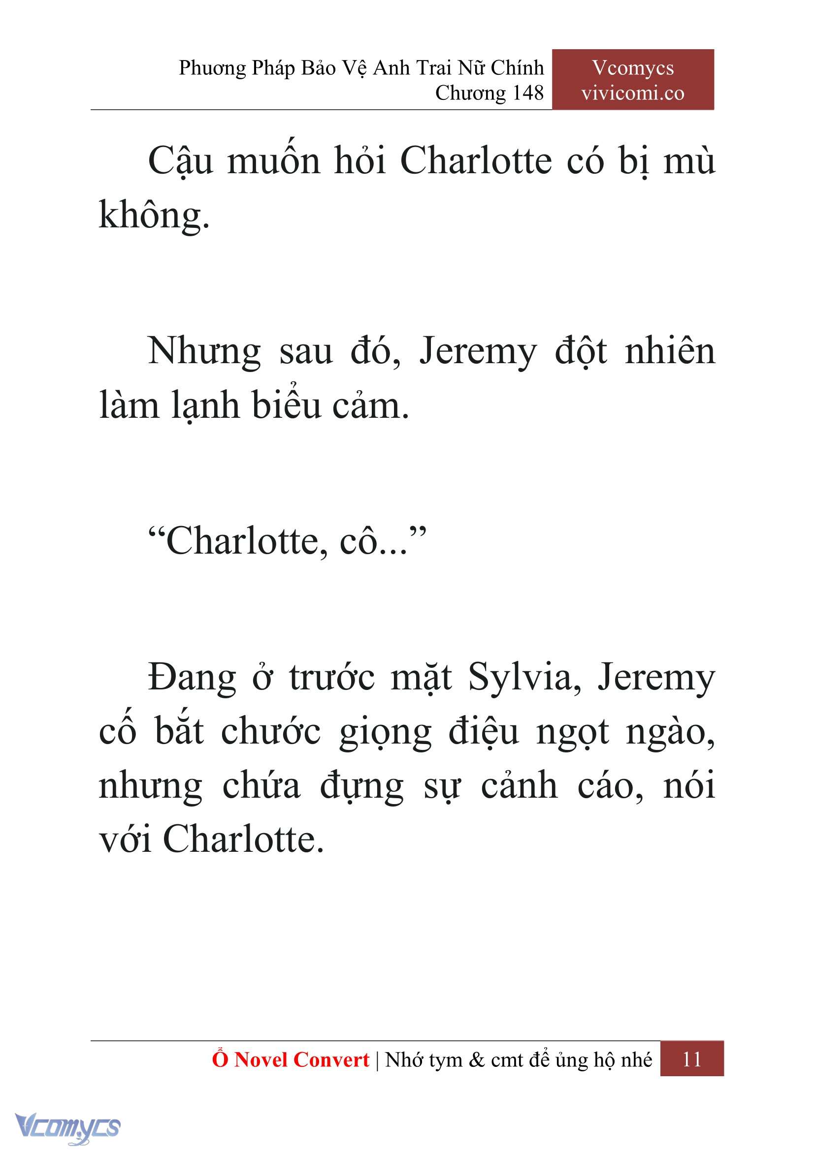 [Novel] Phương Pháp Bảo Vệ Anh Trai Nữ Chính Chap 148 - Trang 2