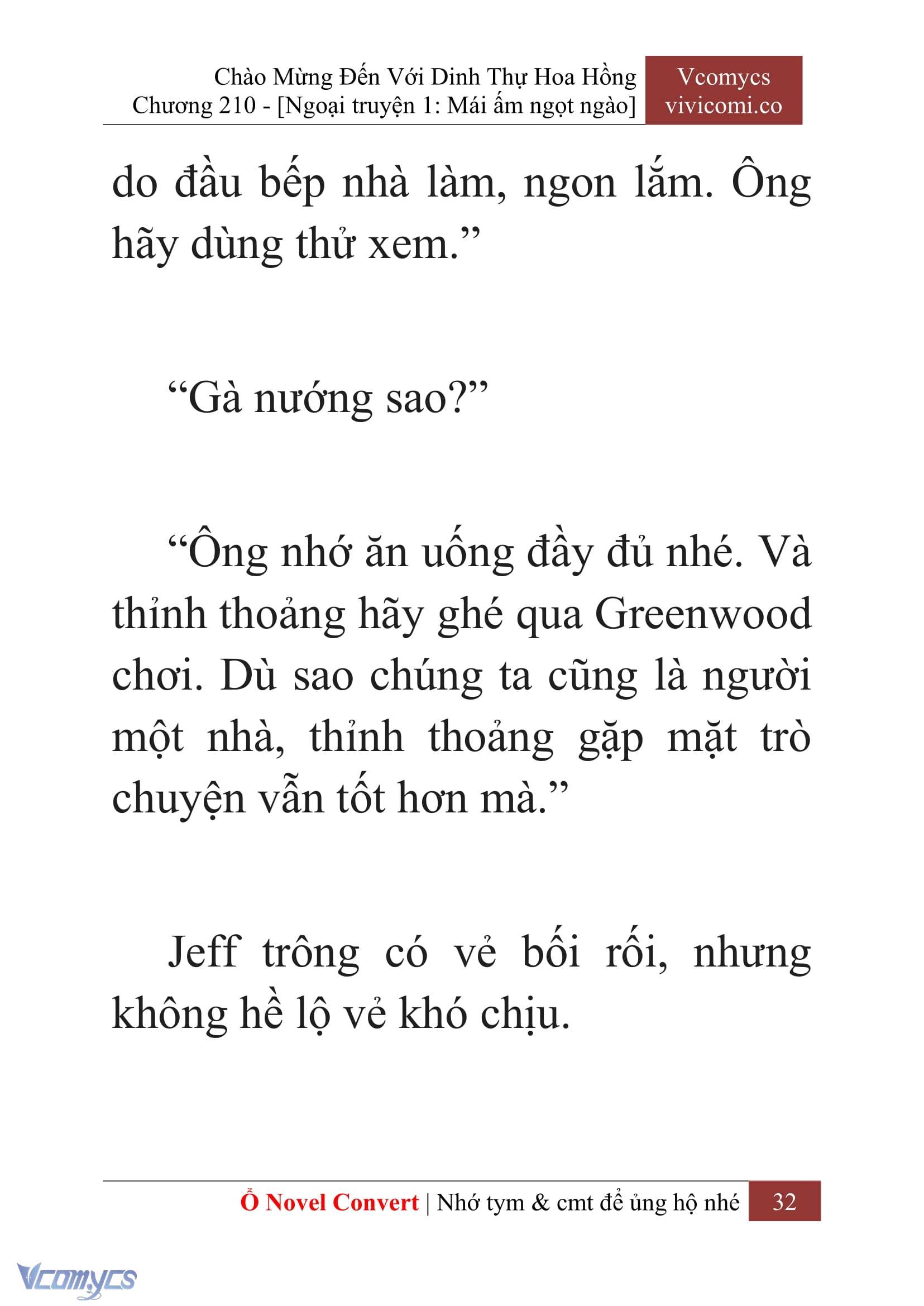 [Novel] Chào Mừng Đến Với Dinh Thự Hoa Hồng Chap 210 - Trang 2