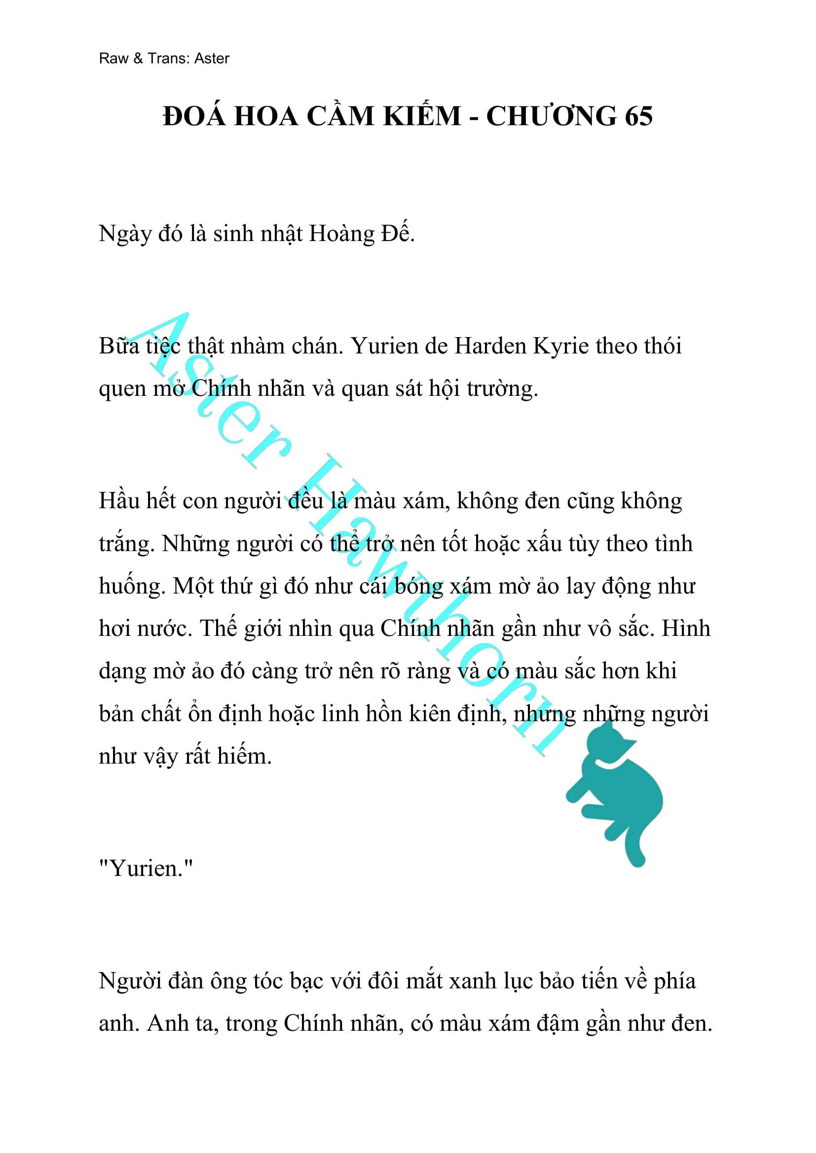 [NOVEL] Đóa Hoa Cầm Kiếm Chap 65 - Next Chap 66