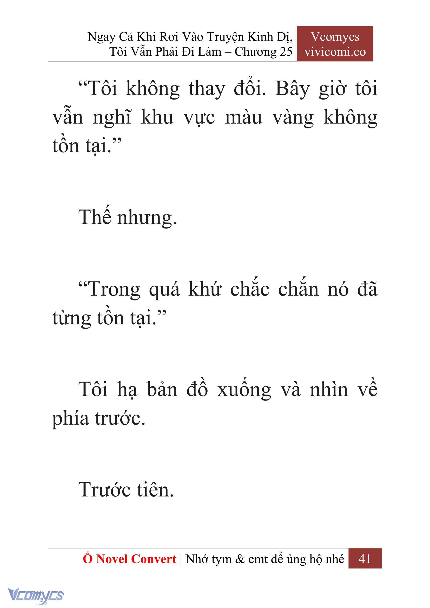 [Novel] Ngay Cả Khi Rơi Vào Truyện Kinh Dị, Tôi Vẫn Phải Đi Làm Chap 25 - Trang 2