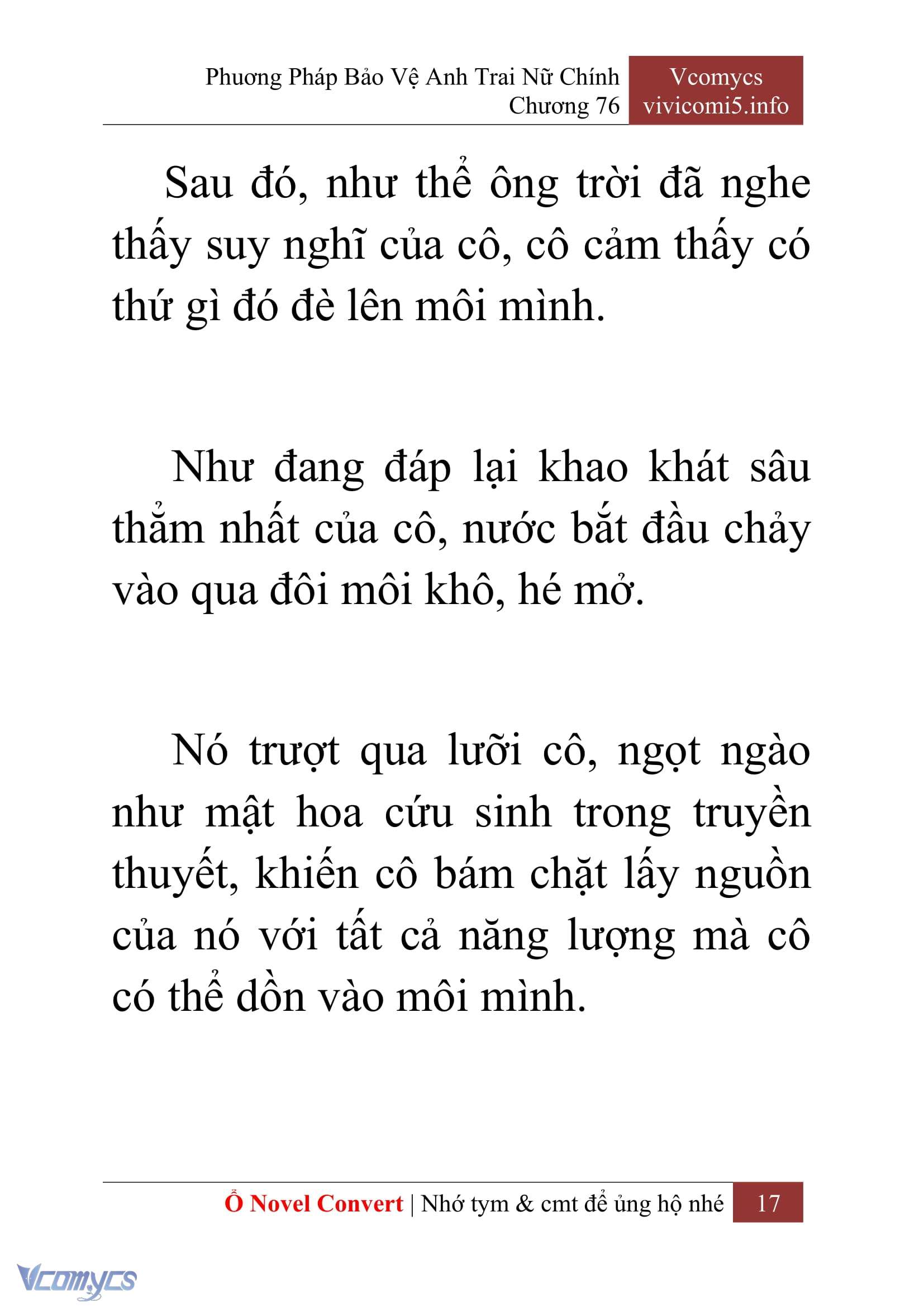 [Novel] Phương Pháp Bảo Vệ Anh Trai Nữ Chính Chap 76 - Trang 2
