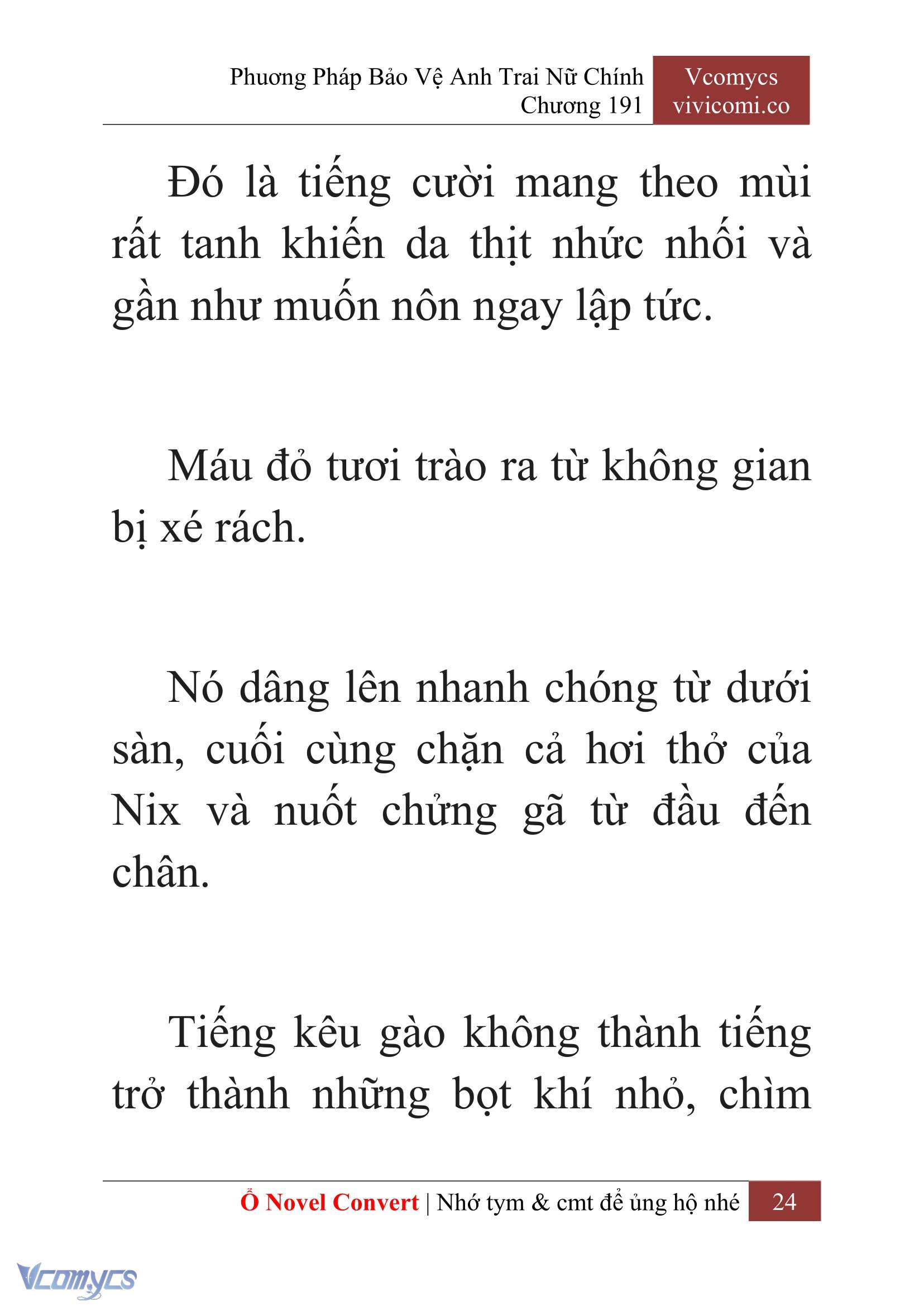 [Novel] Phương Pháp Bảo Vệ Anh Trai Nữ Chính Chap 191 - Trang 2