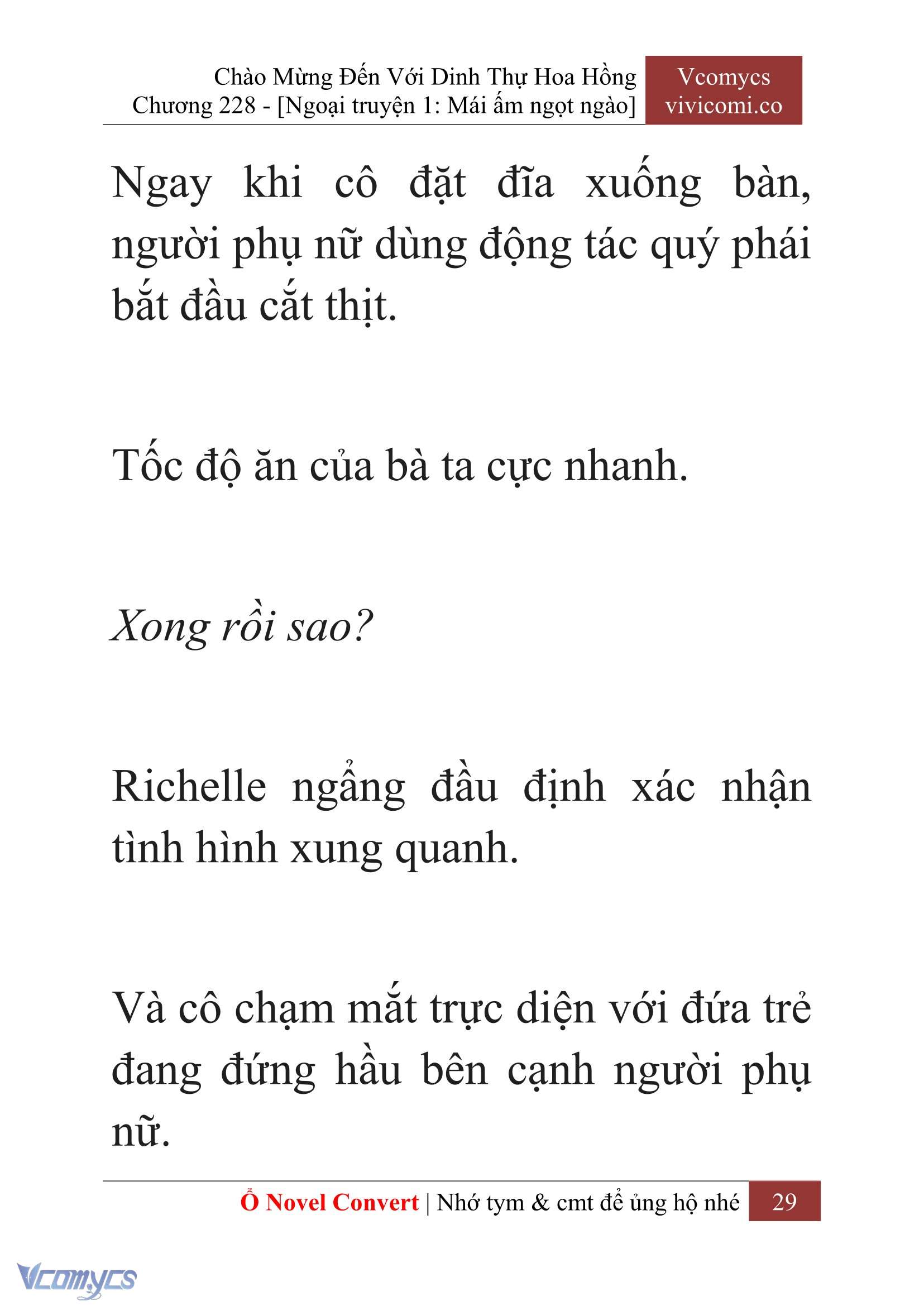 [Novel] Chào Mừng Đến Với Dinh Thự Hoa Hồng Chap 228 - Trang 2