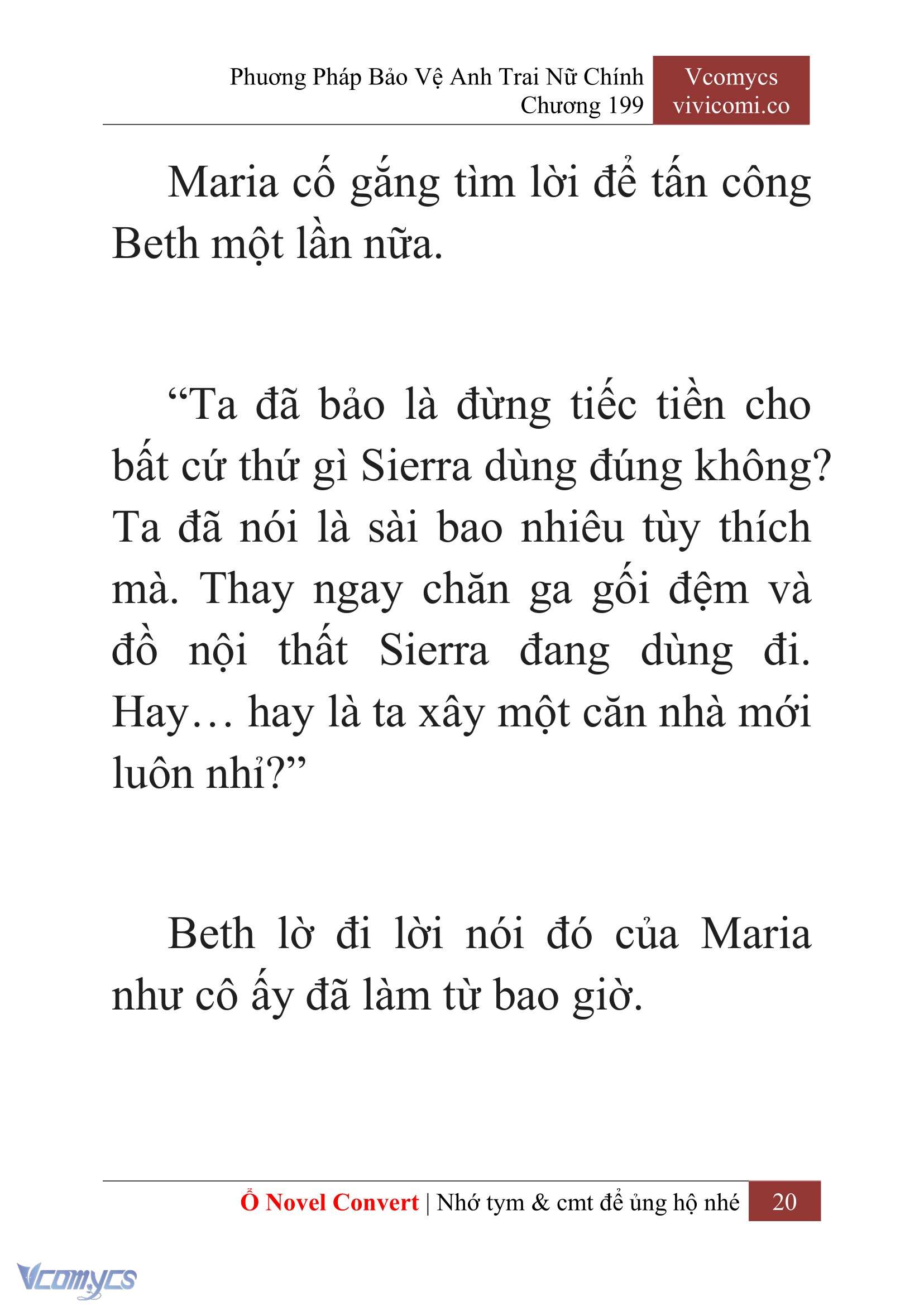 [Novel] Phương Pháp Bảo Vệ Anh Trai Nữ Chính Chap 199 - Trang 2