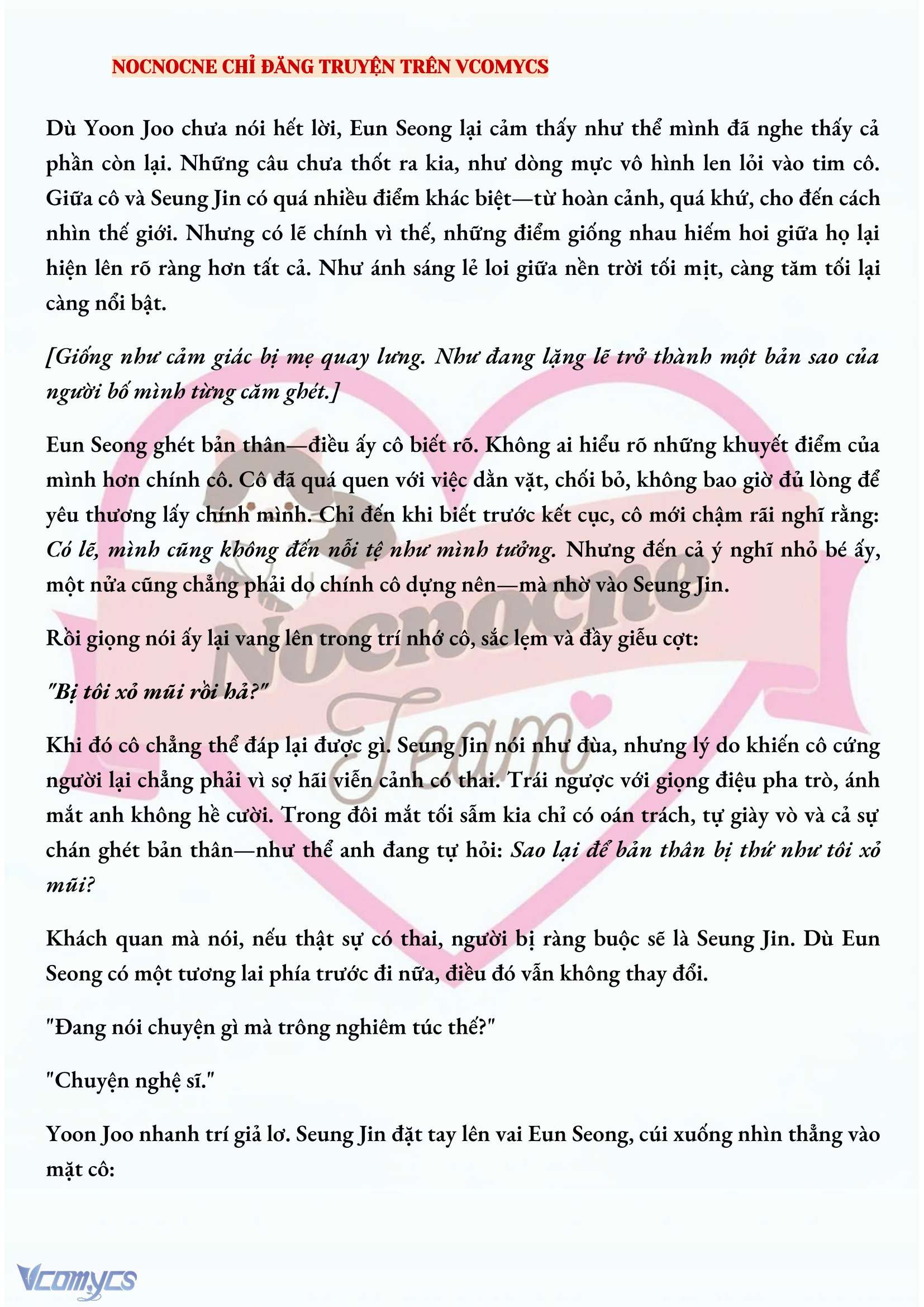 [FULL] [NOVEL] CHÚNG TA KẾT THÚC VÀO MÙA THU Chap 46 - Trang 2