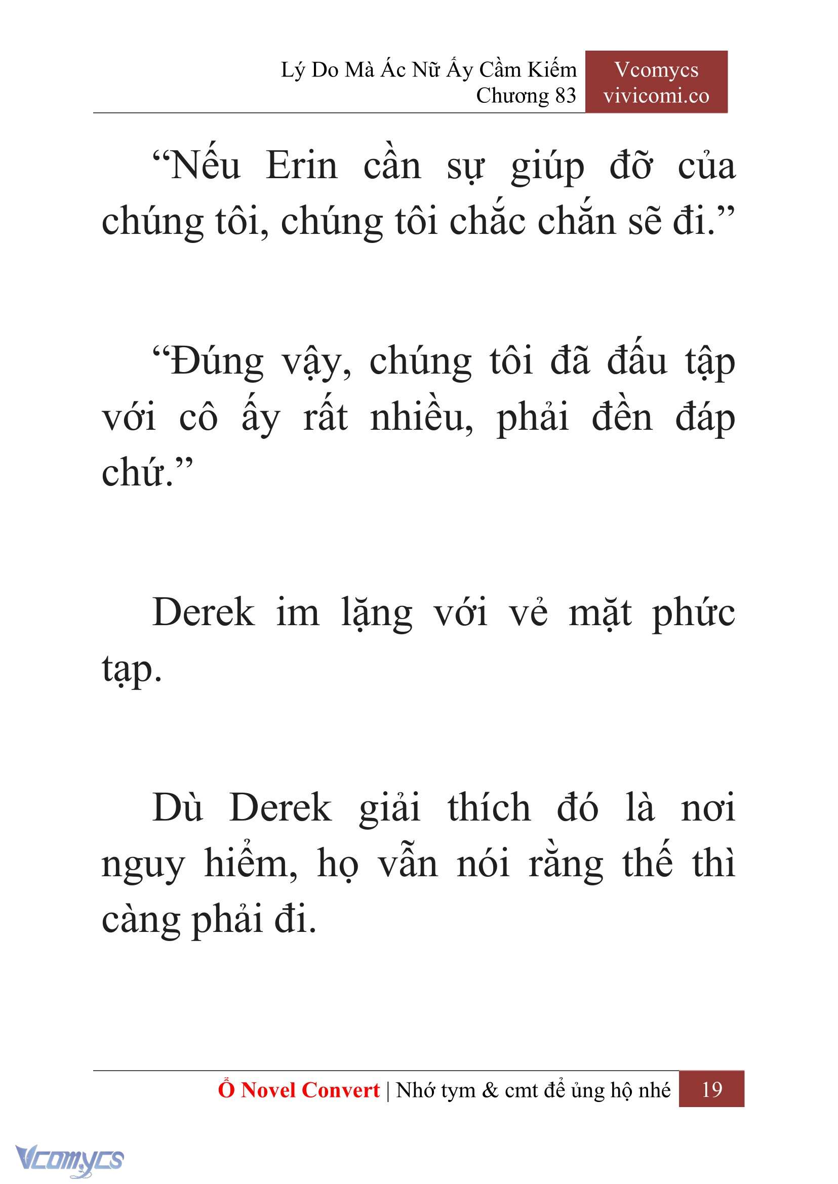 [Novel] Lý Do Mà Ác Nữ Ấy Cầm Kiếm Chap 83 - Trang 2