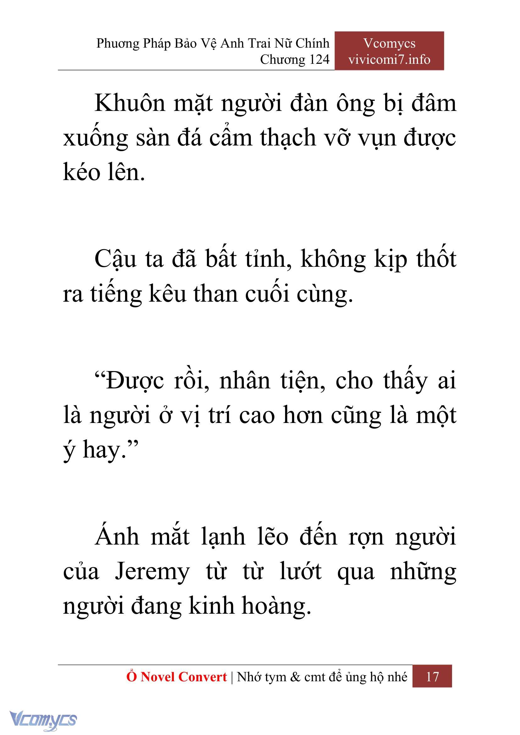 [Novel] Phương Pháp Bảo Vệ Anh Trai Nữ Chính Chap 124 - Trang 2