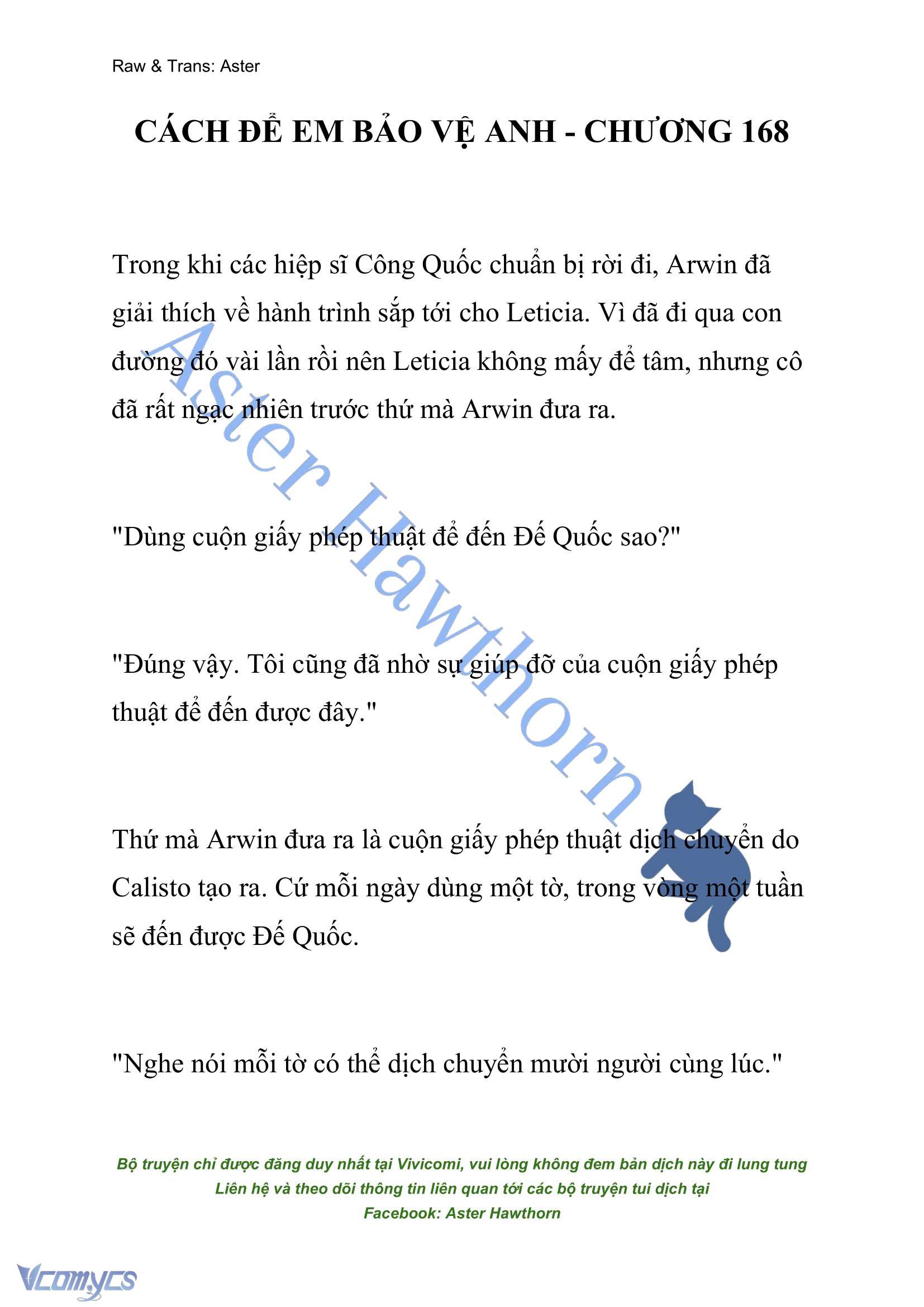 [NOVEL] Cách Để Em Bảo Vệ Anh Chap 168 - Trang 2