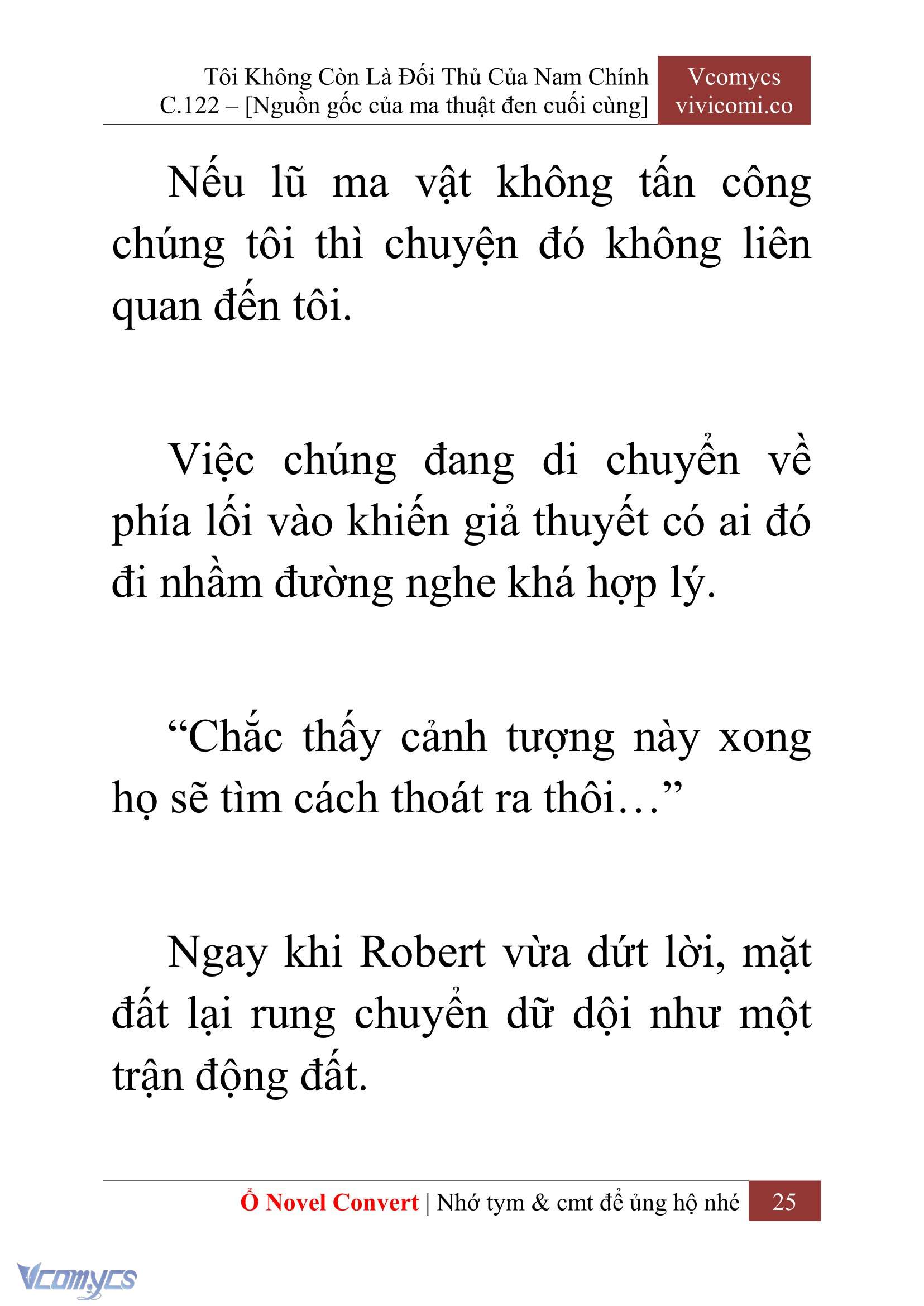 [Novel] Tôi Không Còn Là Đối Thủ Của Nam Chính Chap 122 - Trang 2