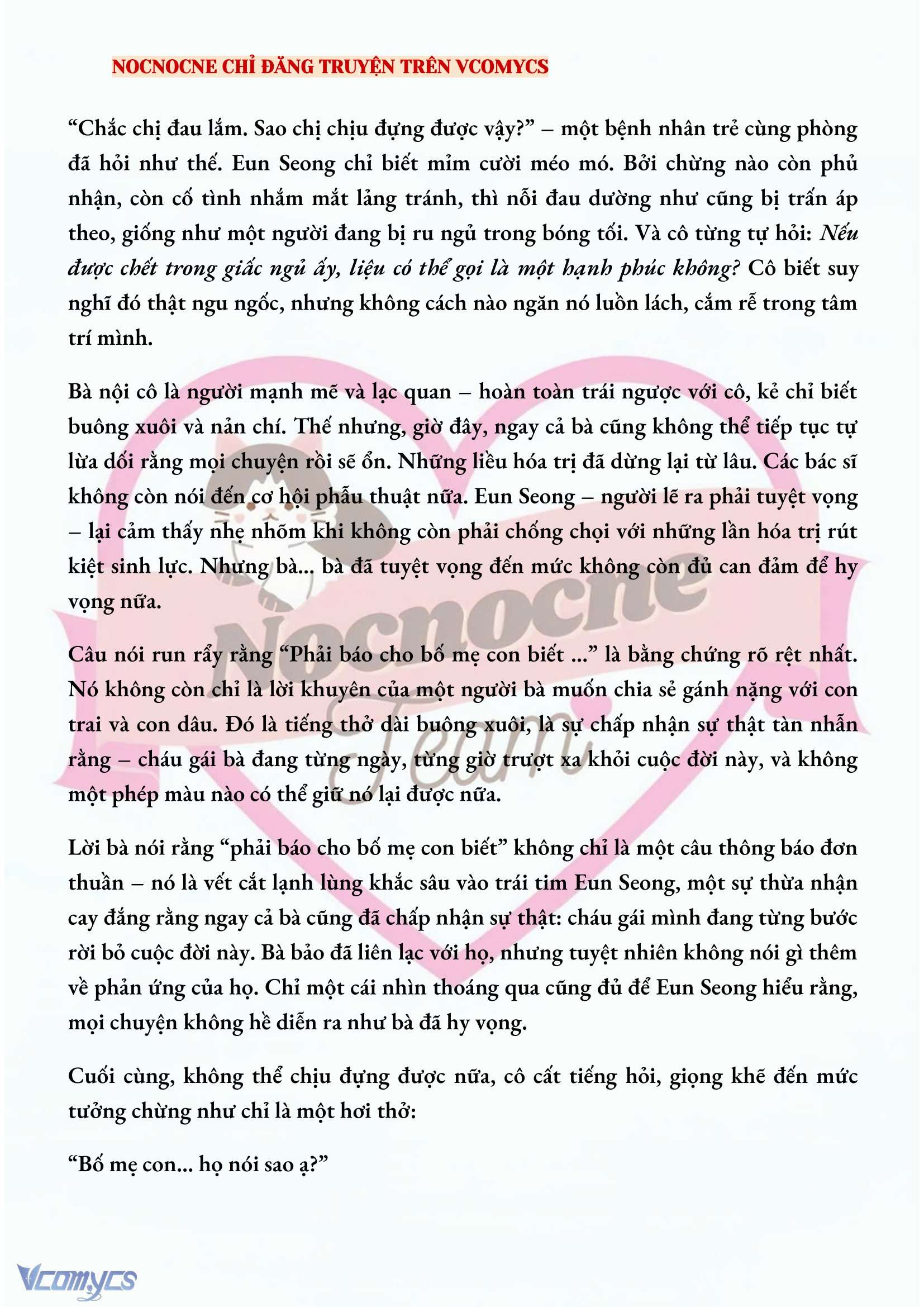 [FULL] [NOVEL] CHÚNG TA KẾT THÚC VÀO MÙA THU Chap 51 - Trang 2