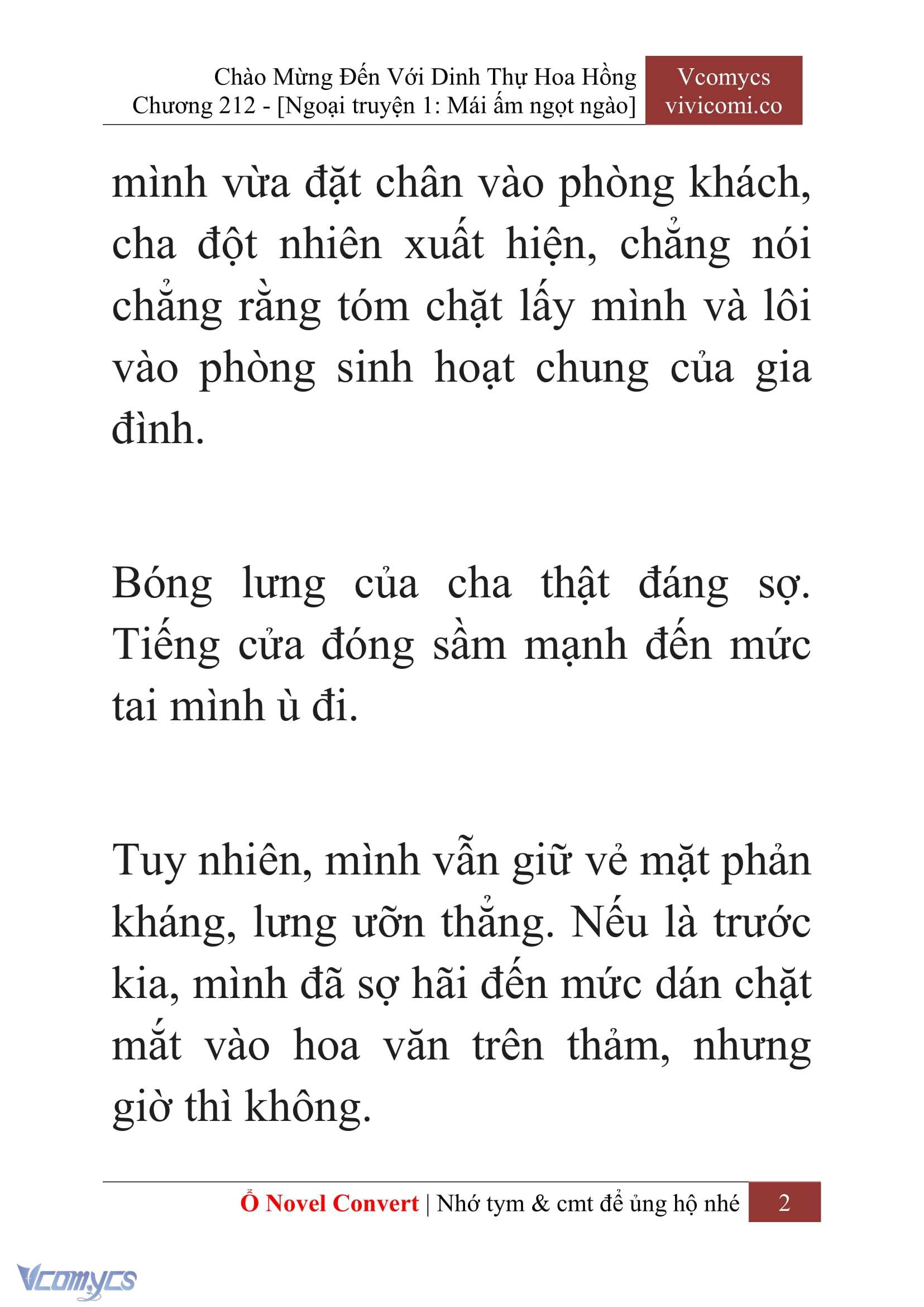 [Novel] Chào Mừng Đến Với Dinh Thự Hoa Hồng Chap 212 - Trang 2