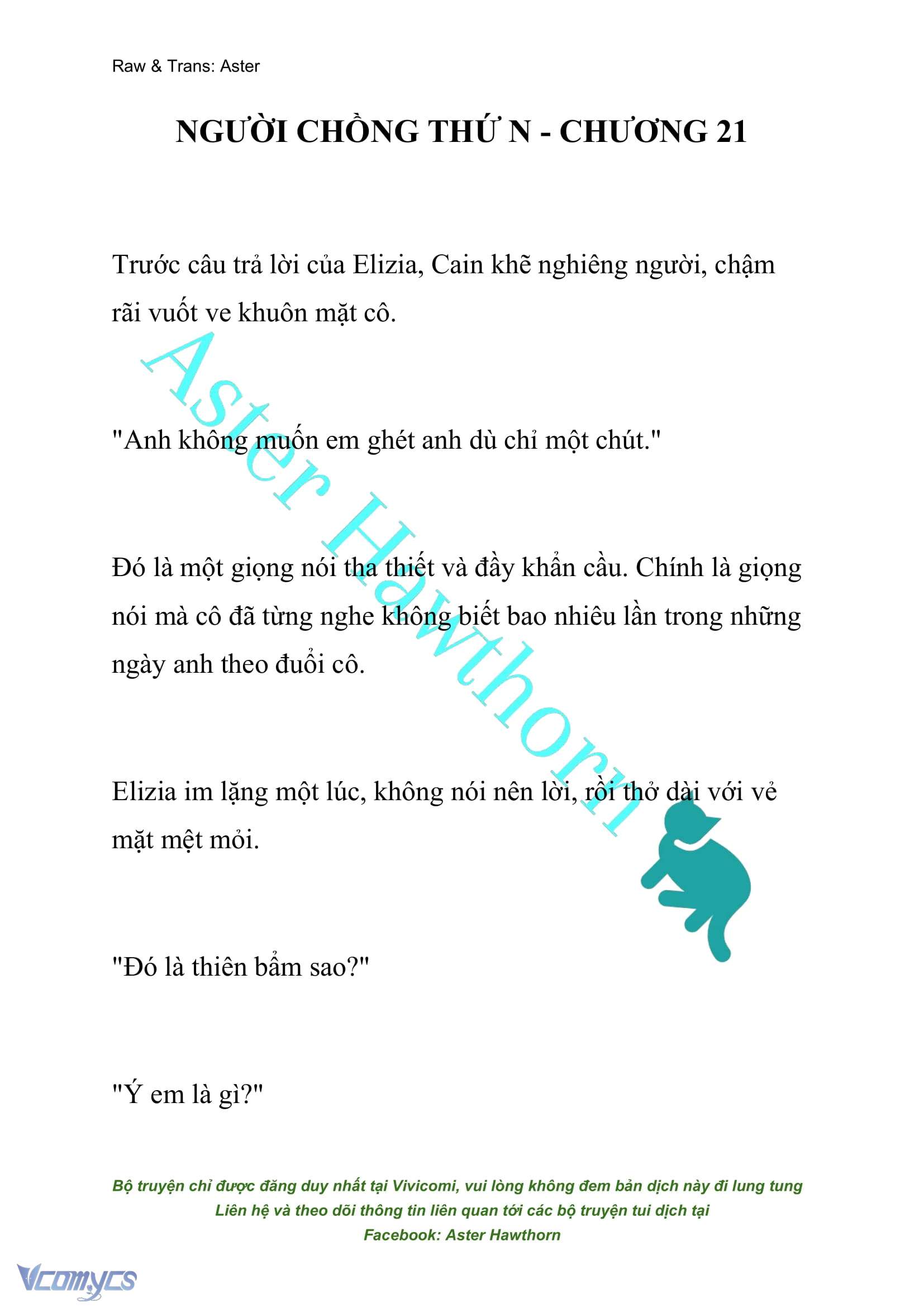 [NOVEL] Người Chồng Thứ N Chap 21 - Trang 2