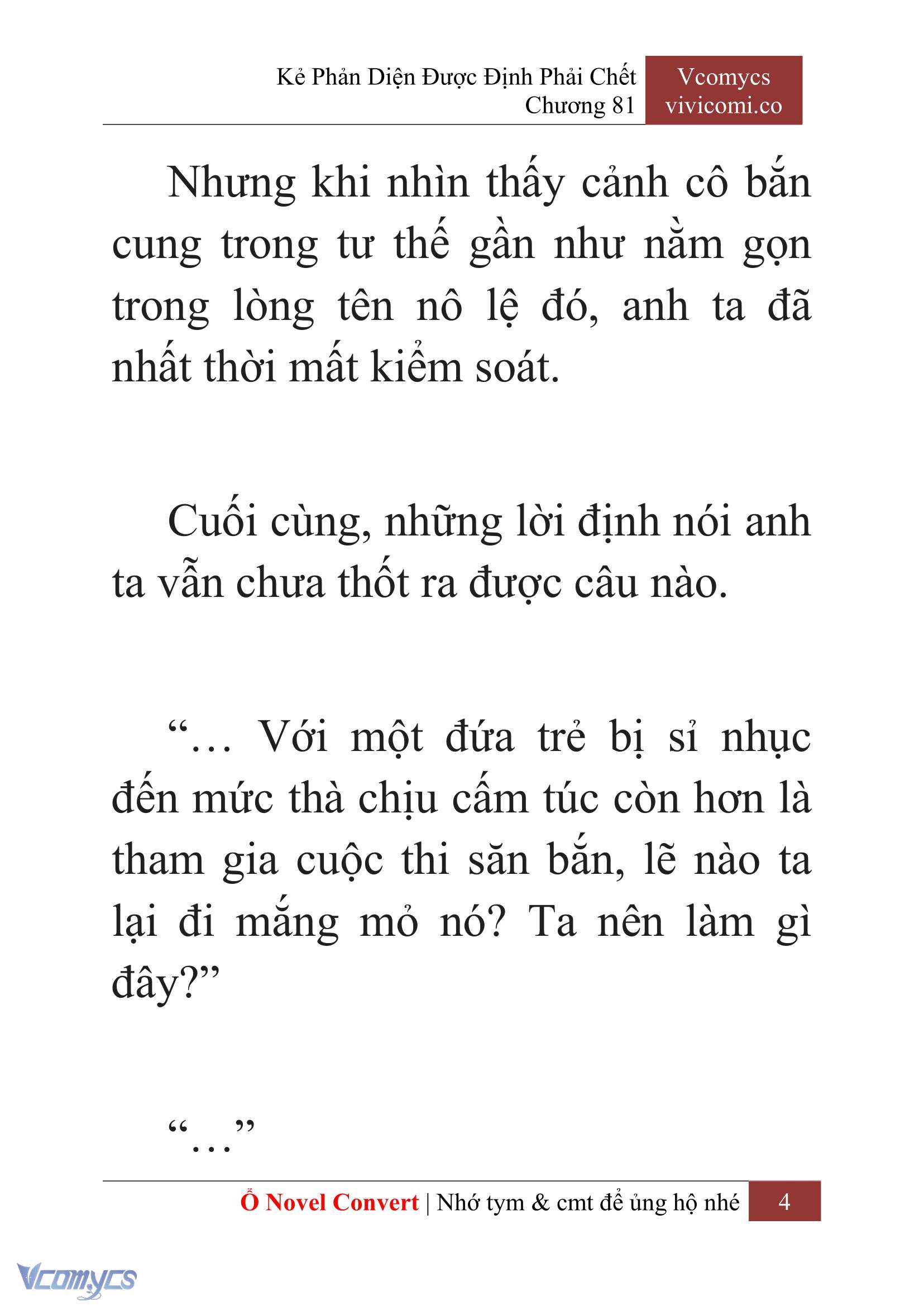 [Novel] Kẻ Phản Diện Được Định Phải Chết Chap 81 - Trang 2