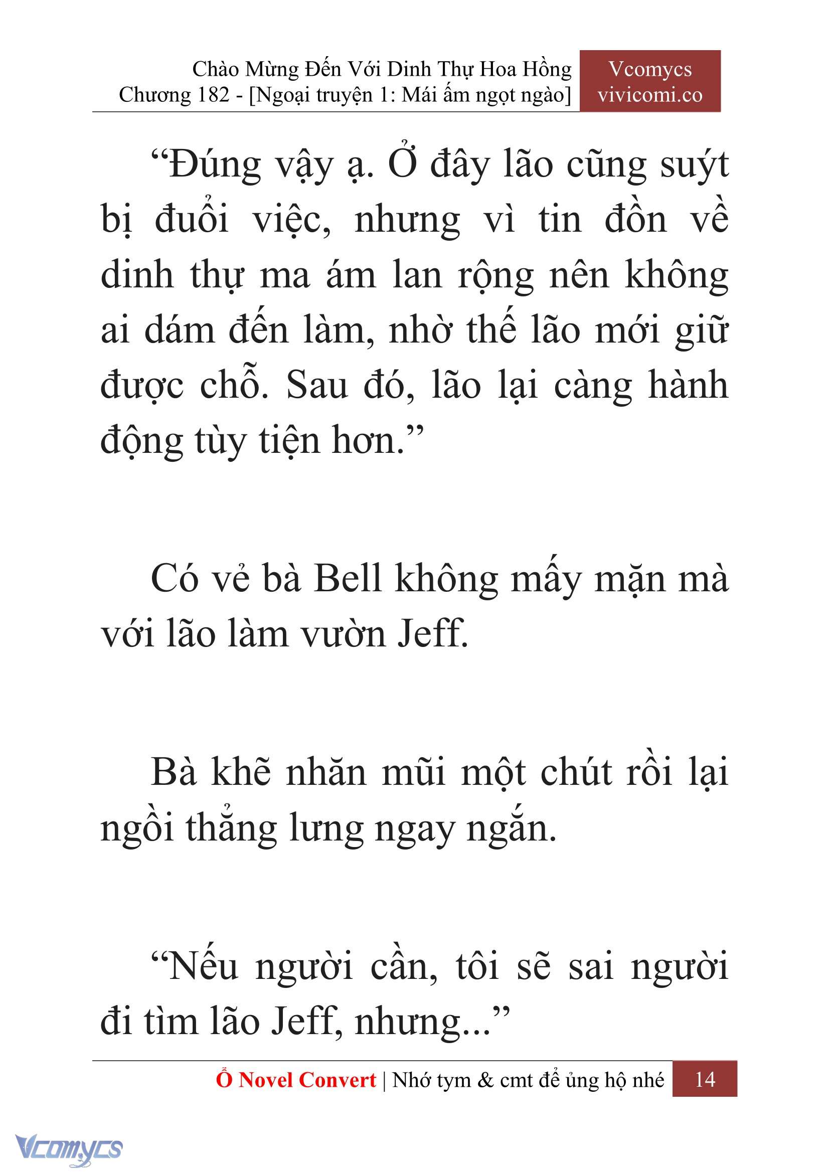 [Novel] Chào Mừng Đến Với Dinh Thự Hoa Hồng Chap 182 - Trang 2