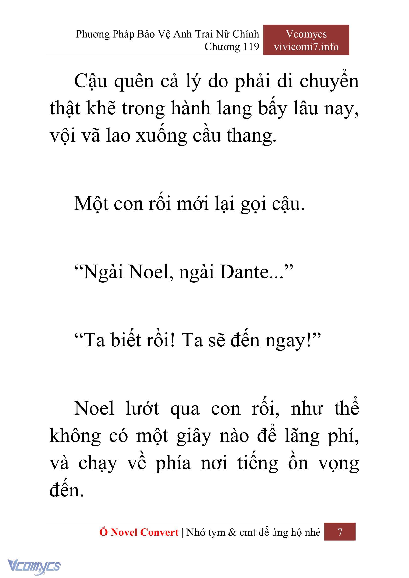 [Novel] Phương Pháp Bảo Vệ Anh Trai Nữ Chính Chap 119 - Trang 2