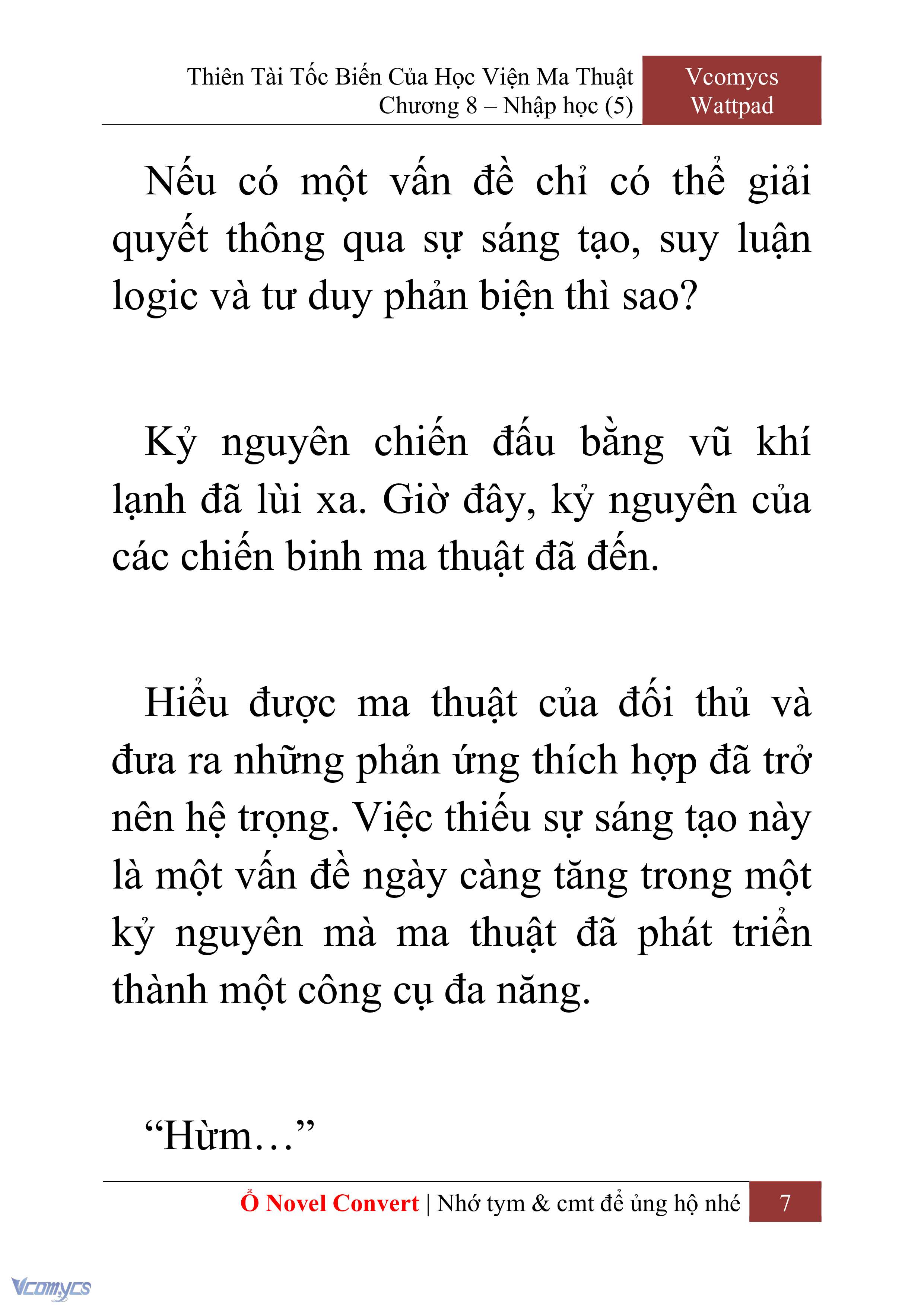 [Novel] Thiên Tài Tốc Biến Của Học Viện Ma Thuật Chap 8 - Trang 2