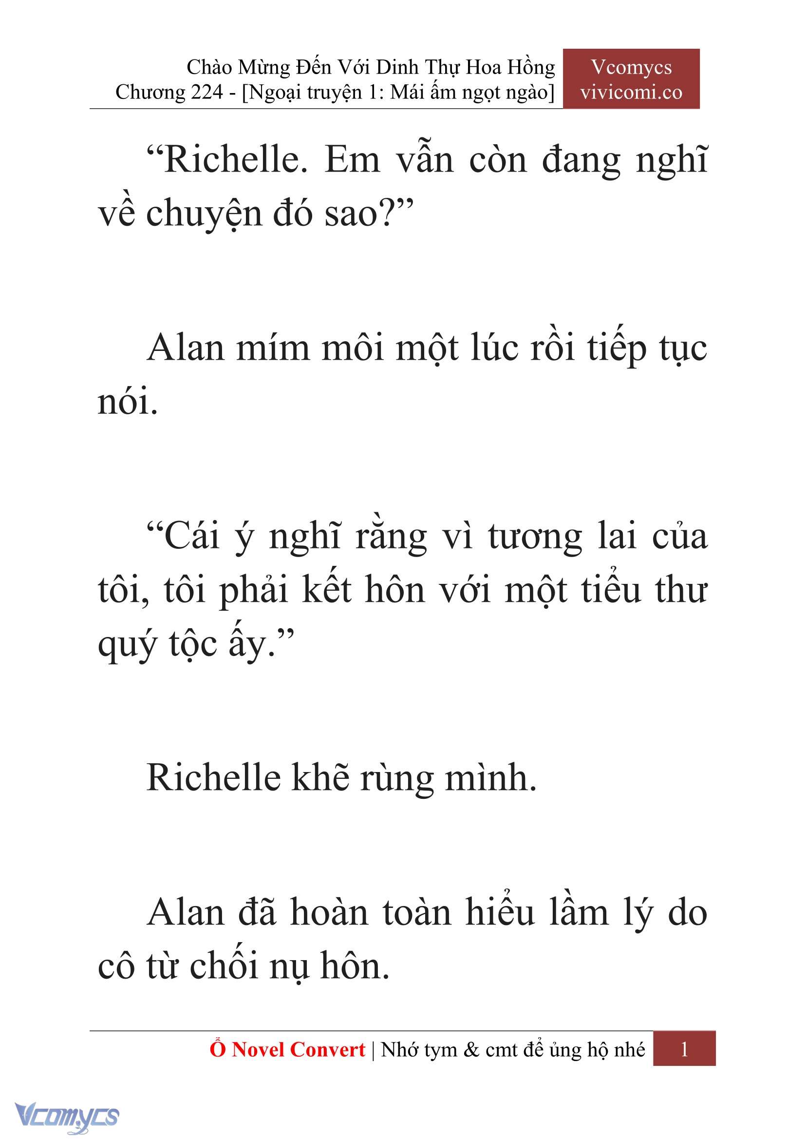 [Novel] Chào Mừng Đến Với Dinh Thự Hoa Hồng Chap 224 - Trang 2