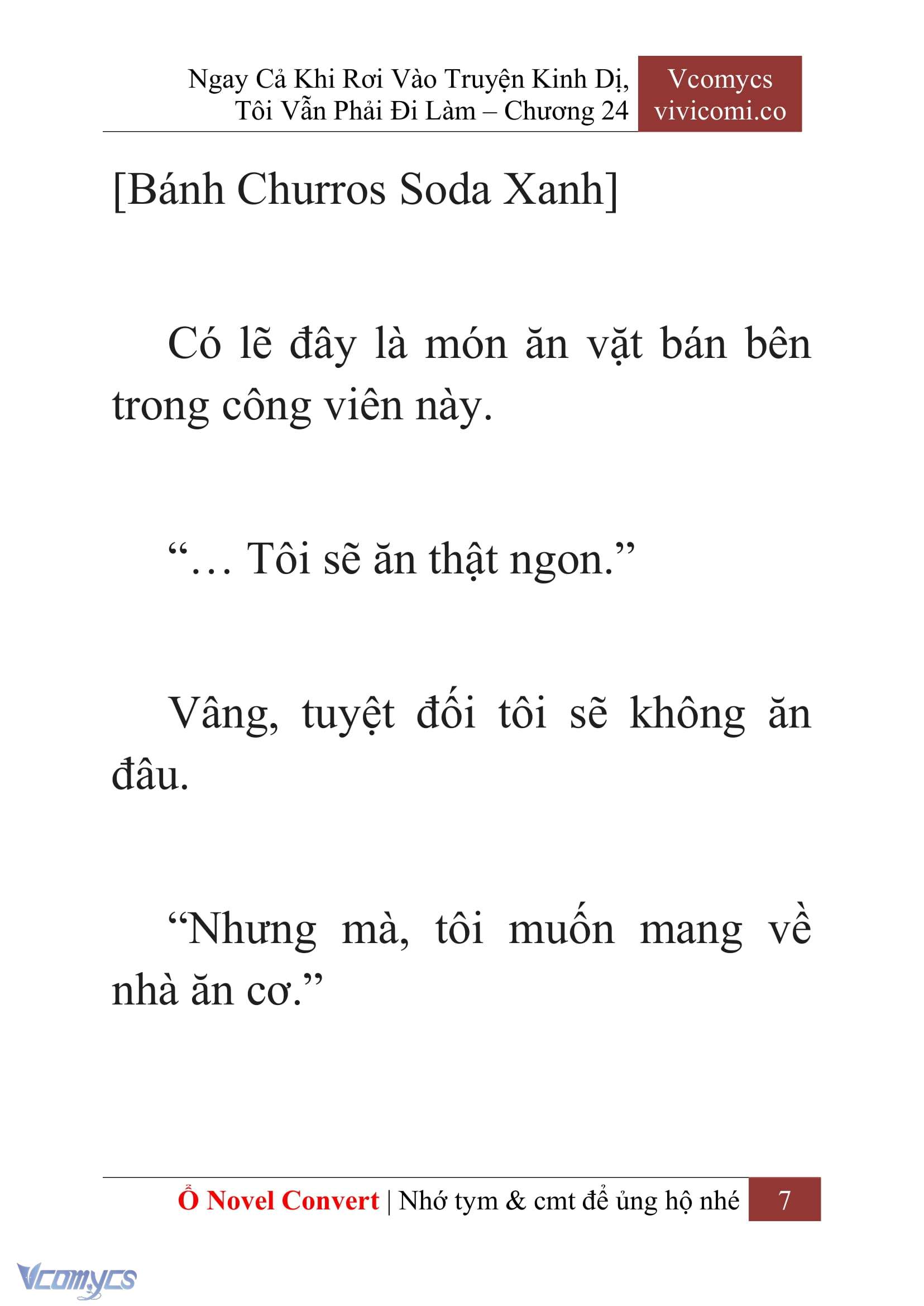 [Novel] Ngay Cả Khi Rơi Vào Truyện Kinh Dị, Tôi Vẫn Phải Đi Làm Chap 24 - Trang 2