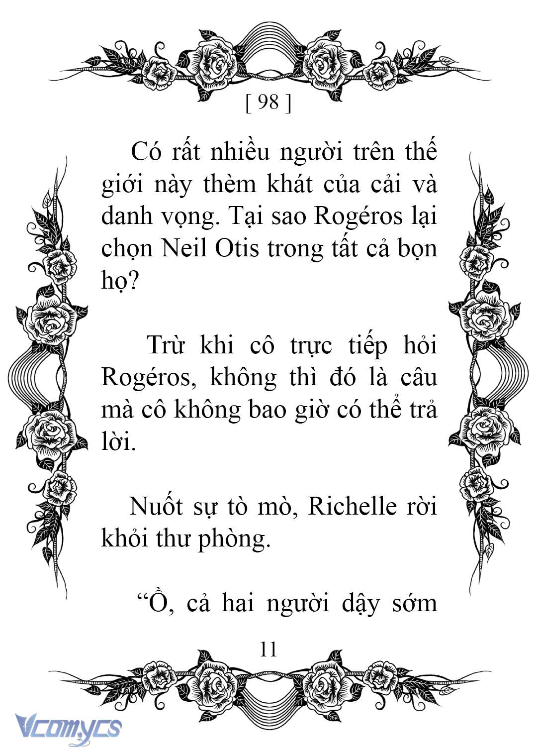 [Novel] Chào Mừng Đến Với Dinh Thự Hoa Hồng Chap 98 - Trang 2