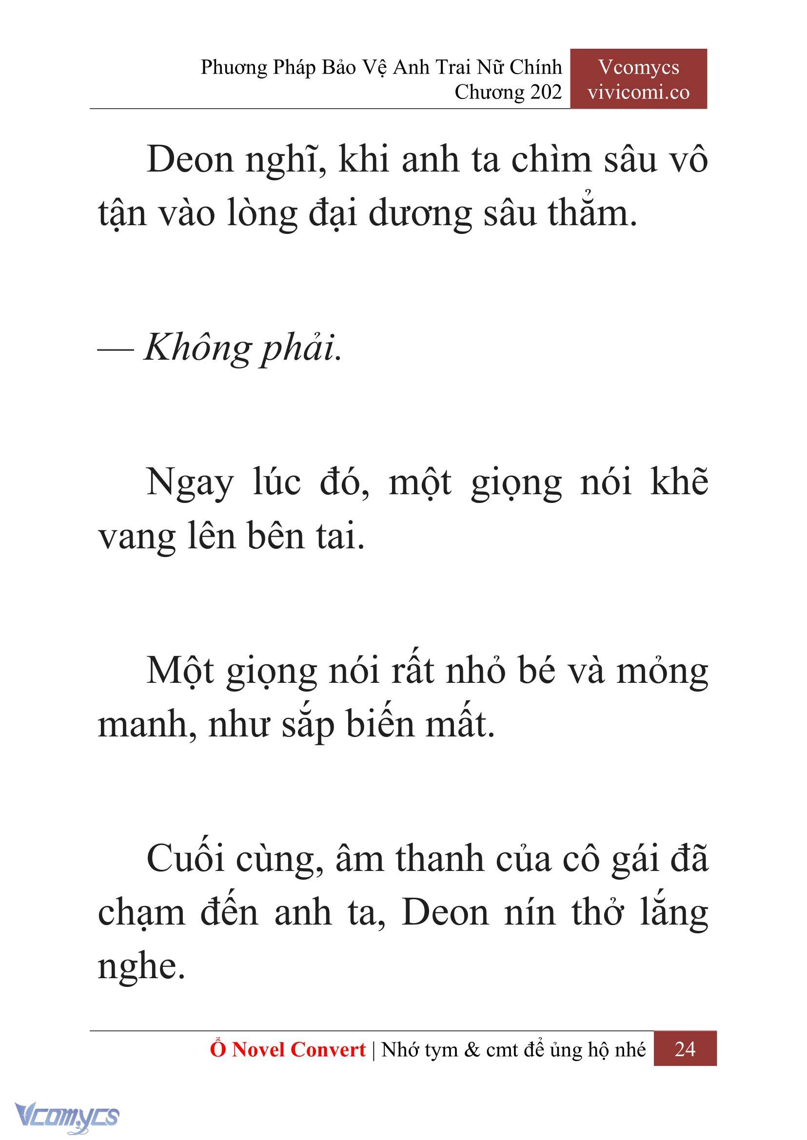 [Novel] Phương Pháp Bảo Vệ Anh Trai Nữ Chính Chap 202 - Trang 2