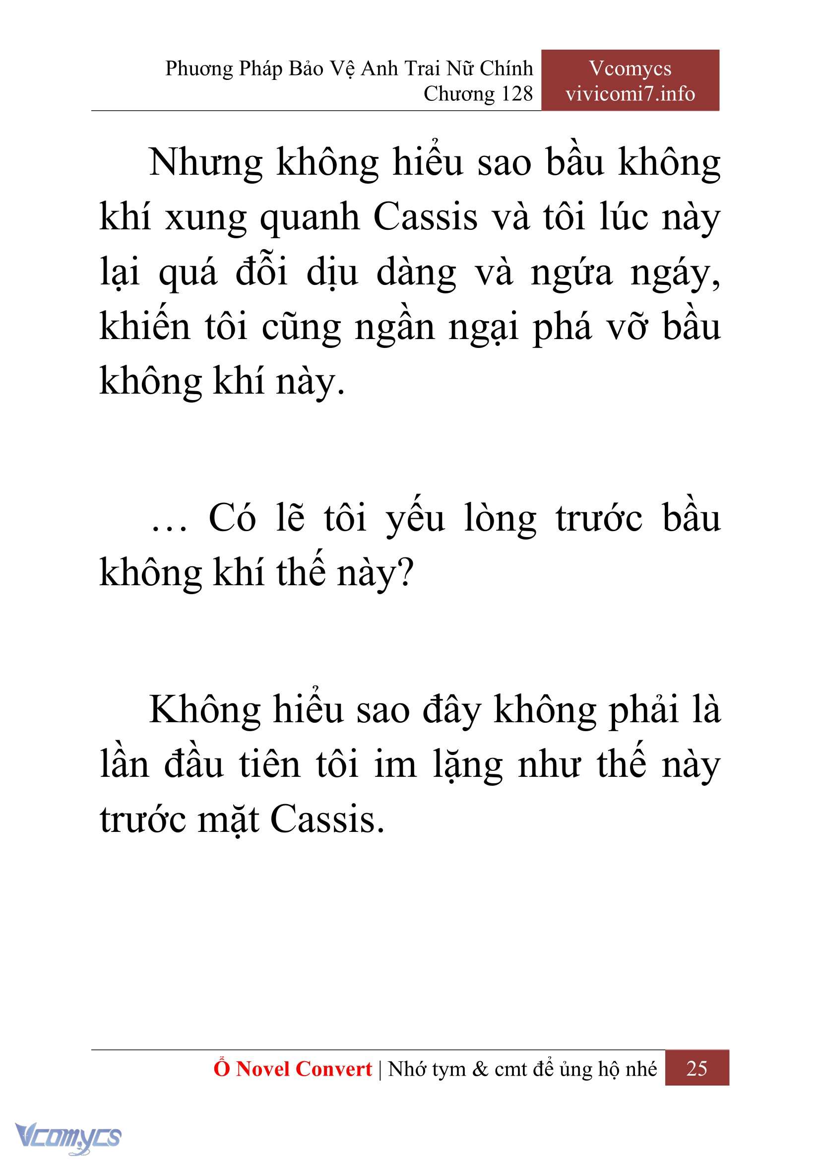 [Novel] Phương Pháp Bảo Vệ Anh Trai Nữ Chính Chap 128 - Trang 2