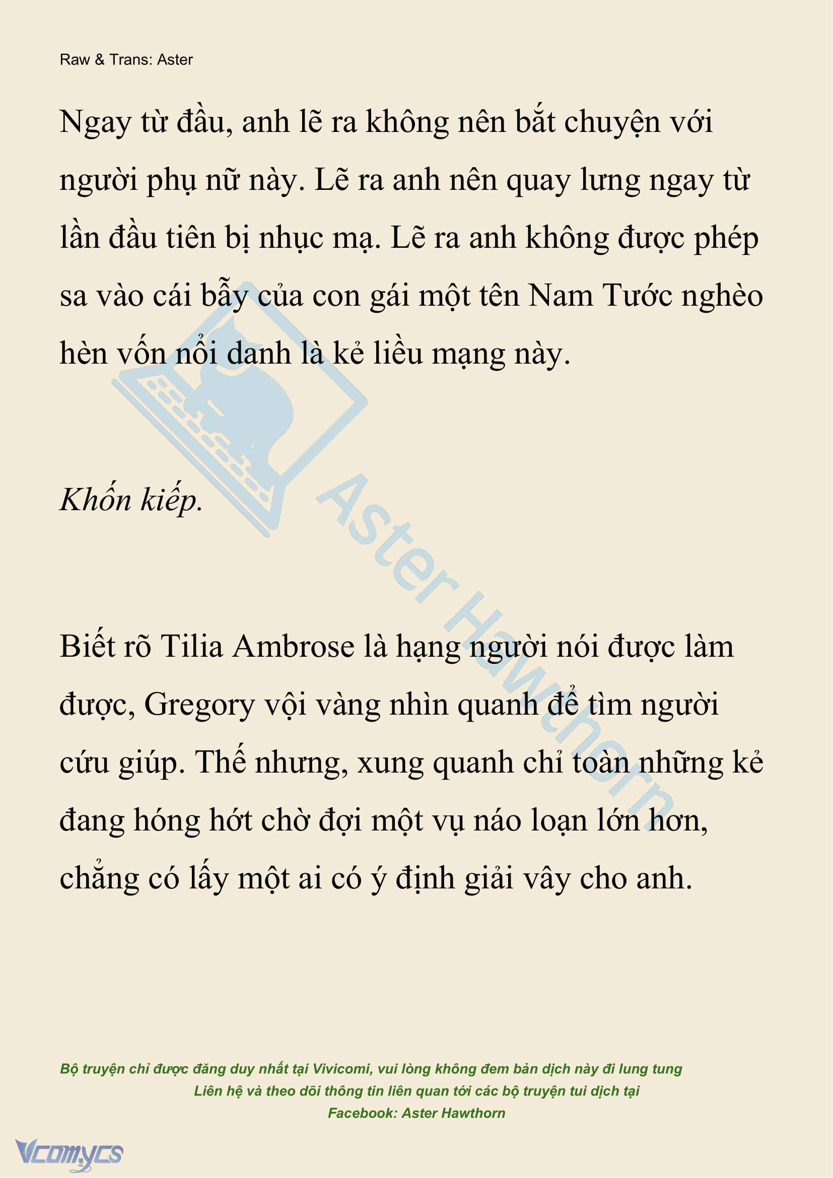 [NOVEL] Hồ Điệp Nuốt Chửng Sương Mù Chap 4 - Trang 2