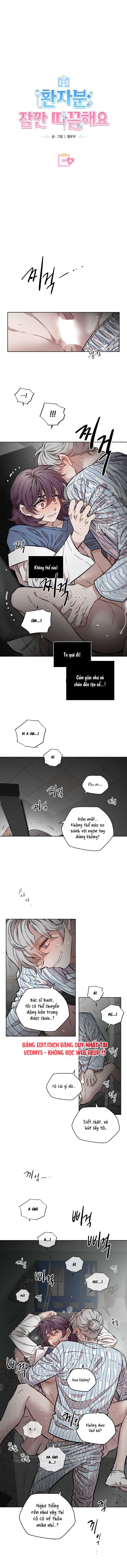 [ 18+ ] Bệnh nhân nhé, sẽ hơi đau một chút Chap 3 - Trang 2