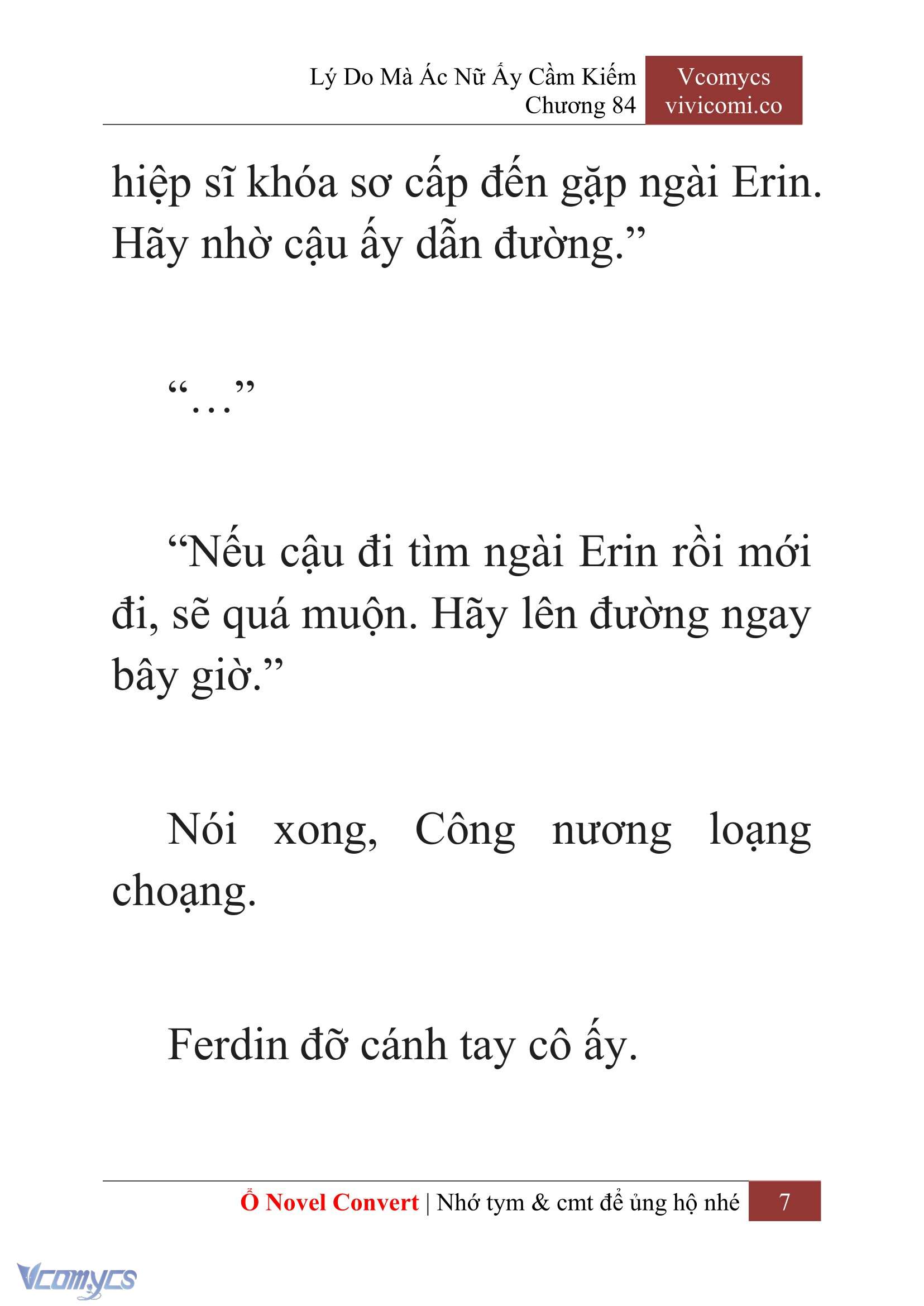 [Novel] Lý Do Mà Ác Nữ Ấy Cầm Kiếm Chap 84 - Trang 2