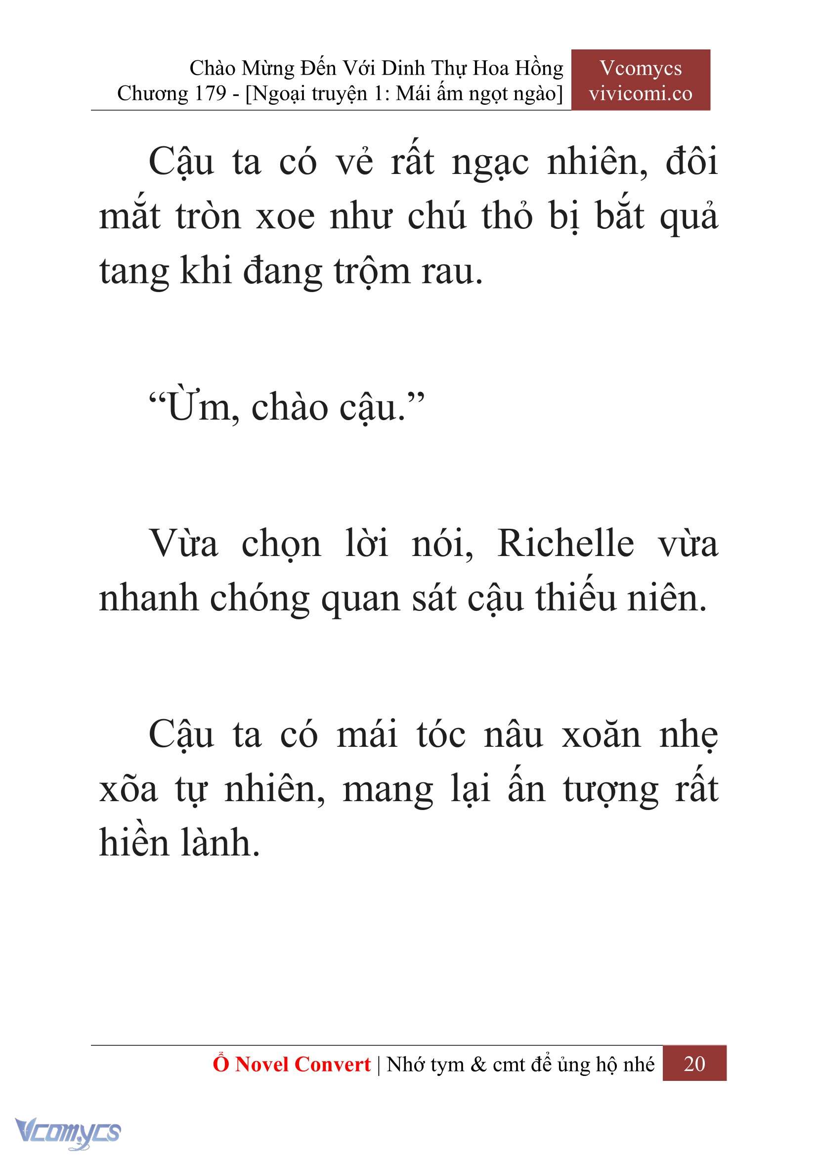 [Novel] Chào Mừng Đến Với Dinh Thự Hoa Hồng Chap 179 - Trang 2