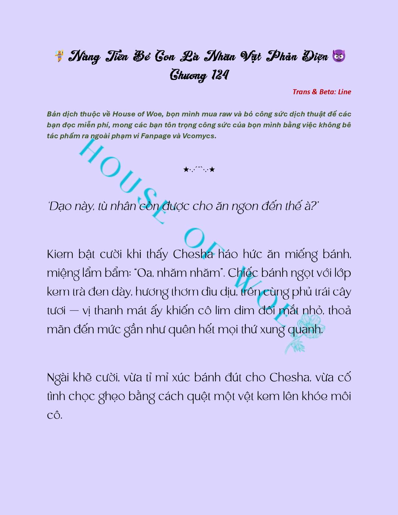 [NOVEL] NÀNG TIÊN BÉ CON LÀ NHÂN VẬT PHẢN DIỆN Chap 124 - Trang 2