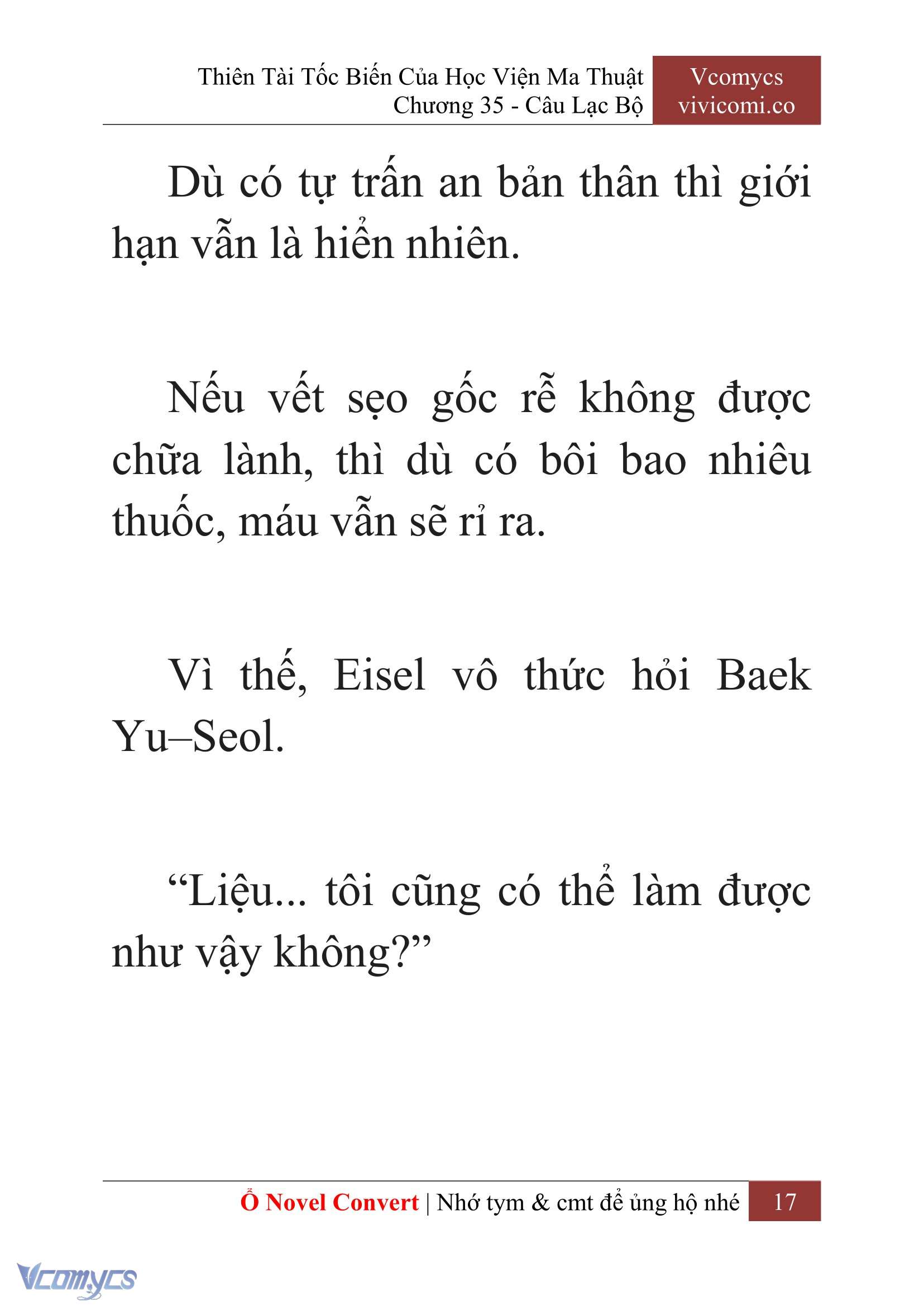 [Novel] Thiên Tài Tốc Biến Của Học Viện Ma Thuật Chap 35 - Next Chap 36