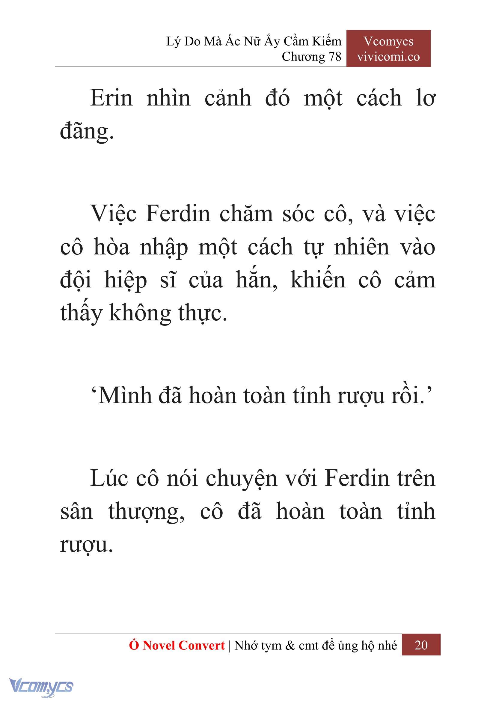 [Novel] Lý Do Mà Ác Nữ Ấy Cầm Kiếm Chap 78 - Trang 2