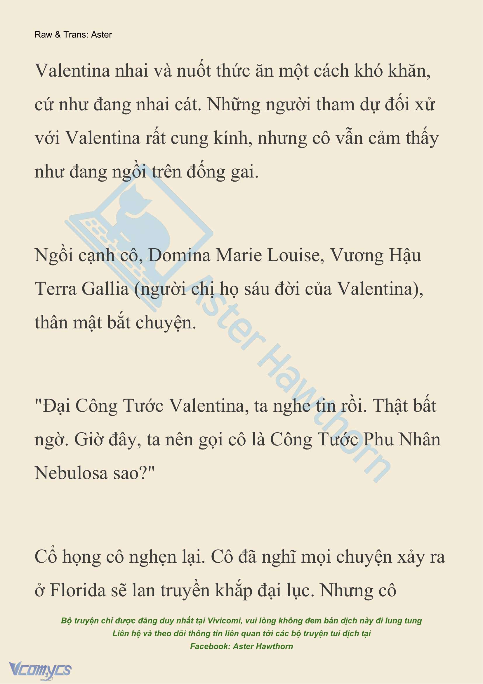 [NOVEL] Thiên Đường Của Valentina Chap 135 - Trang 2