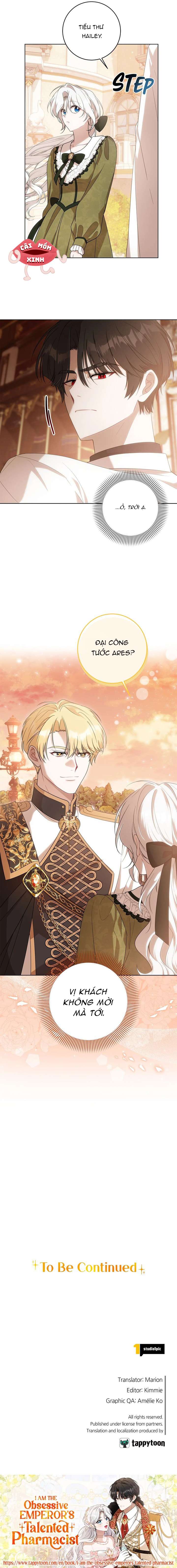 Nữ Dược Sư Của Vị Hoàng Đế Si Tình Chap 13 - Trang 2