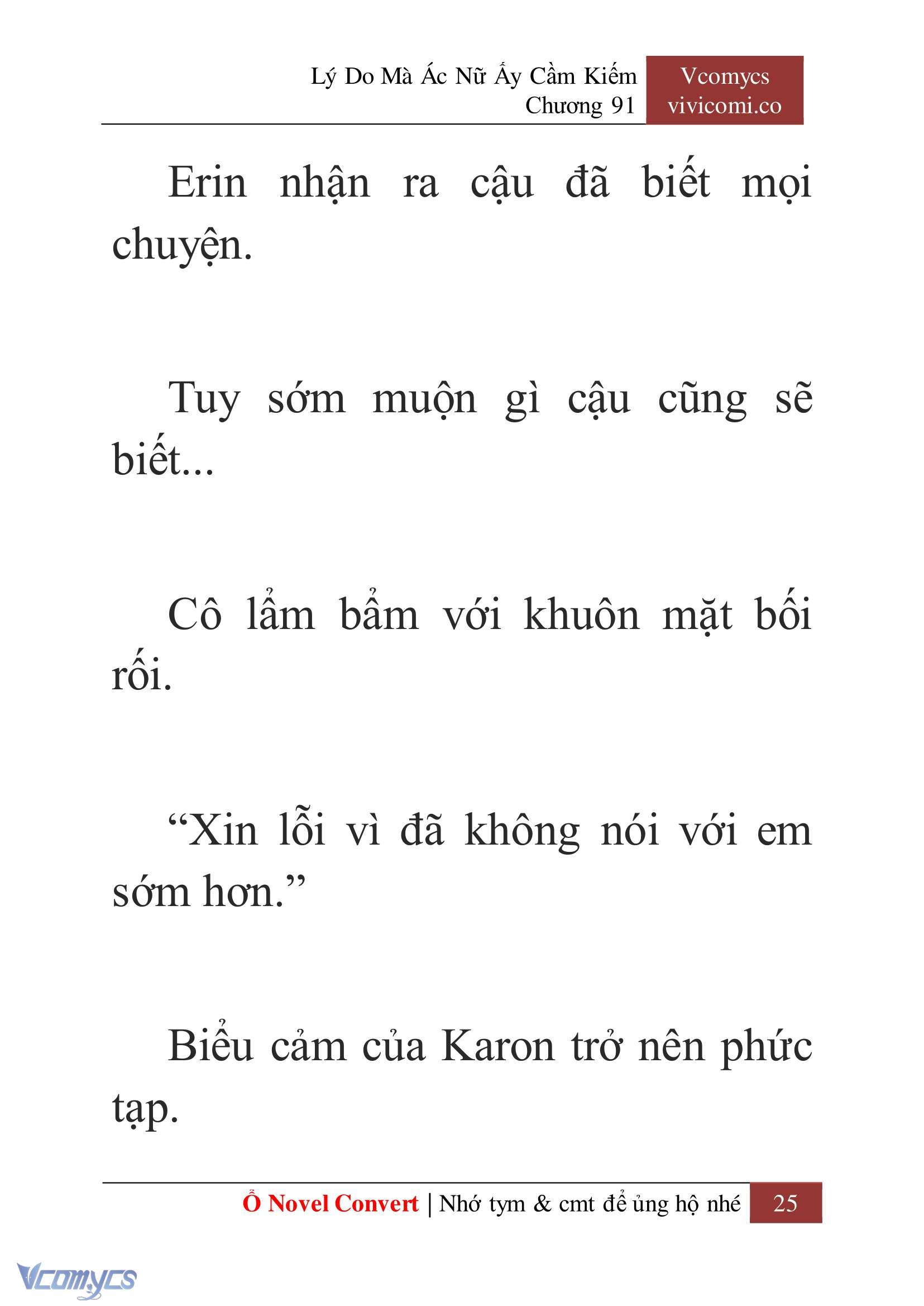 [Novel] Lý Do Mà Ác Nữ Ấy Cầm Kiếm Chap 91 - Trang 2