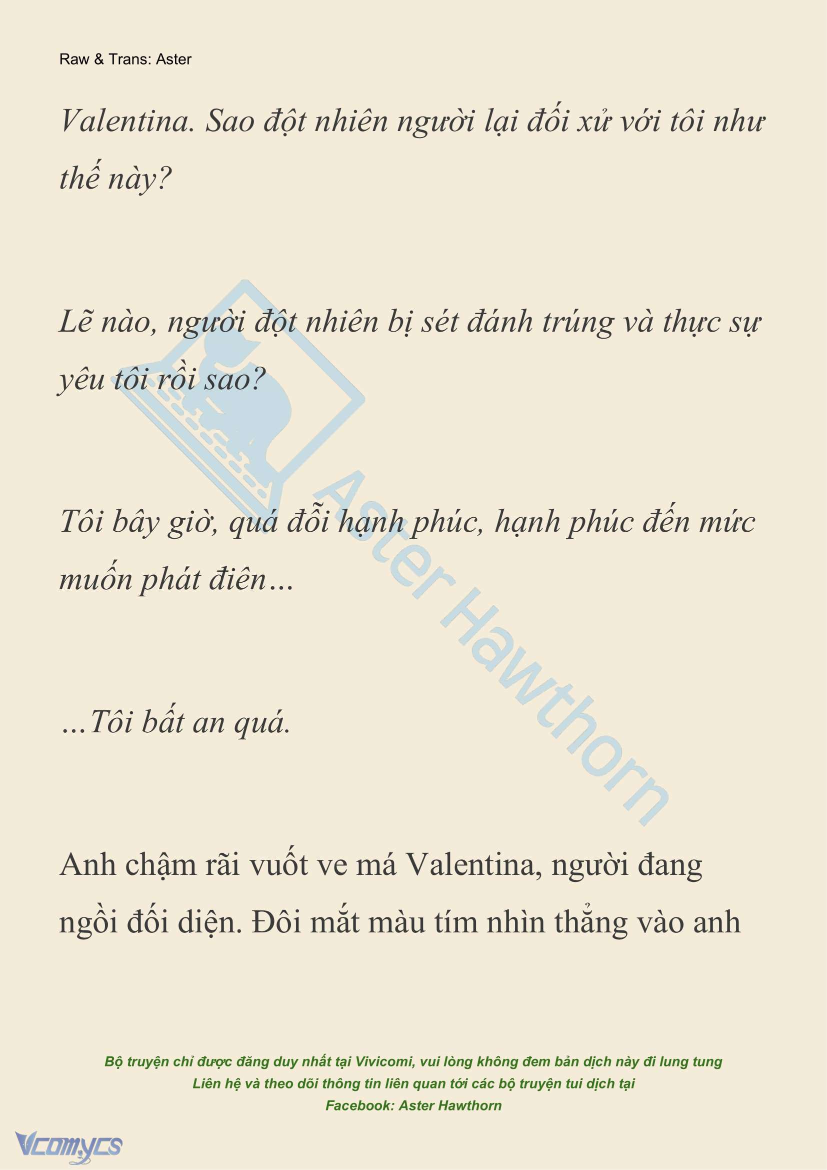 [NOVEL] Thiên Đường Của Valentina Chap 142 - Trang 2