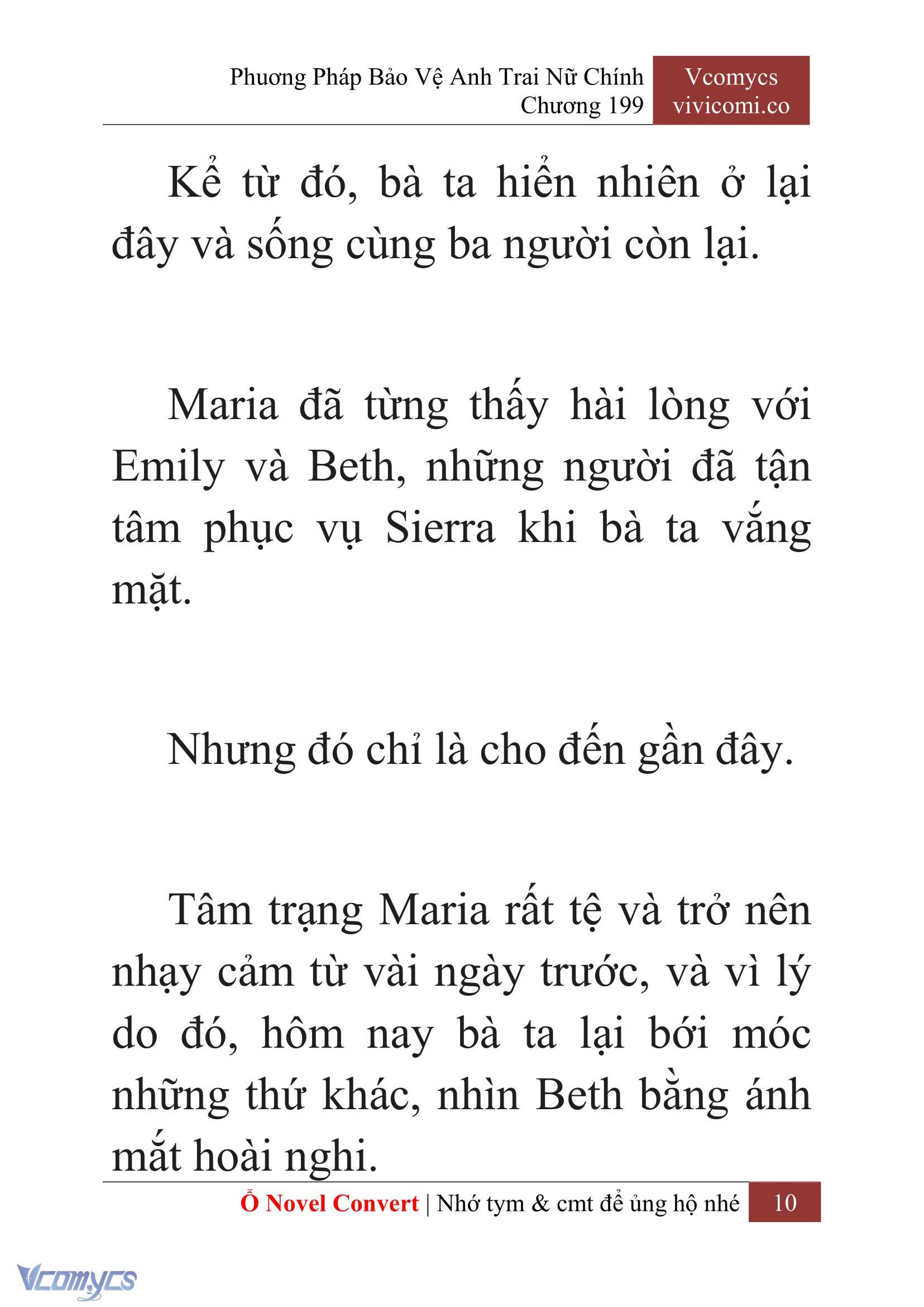 [Novel] Phương Pháp Bảo Vệ Anh Trai Nữ Chính Chap 199 - Trang 2