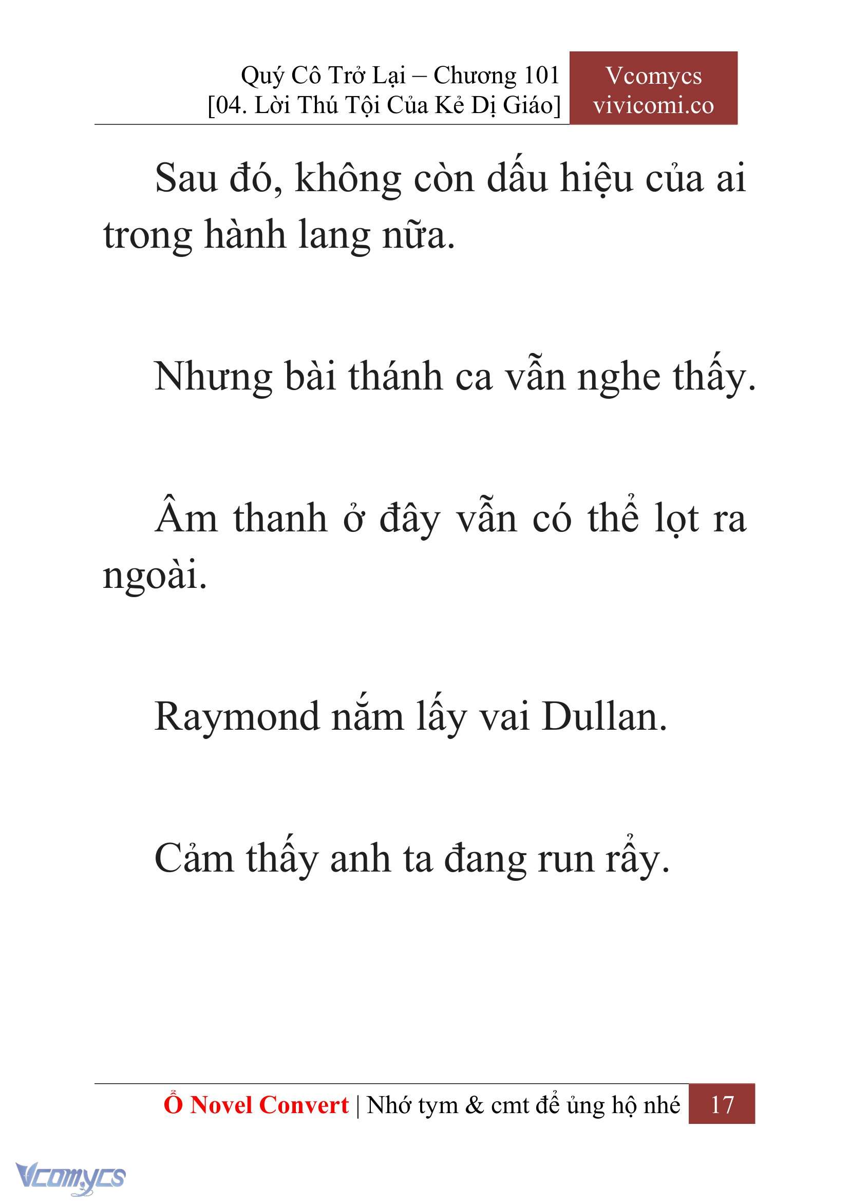 [Novel] Quý Cô Trở Lại Chap 101 - Trang 2