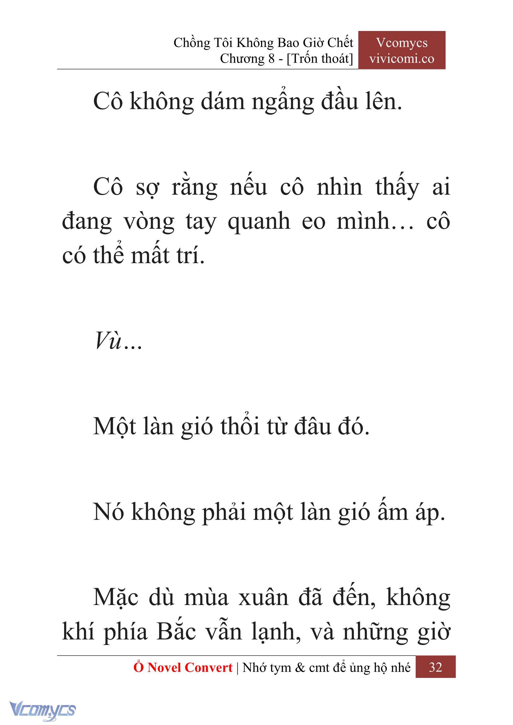 [Novel] Chồng Tôi Không Bao Giờ Chết Chap 8 - Trang 2