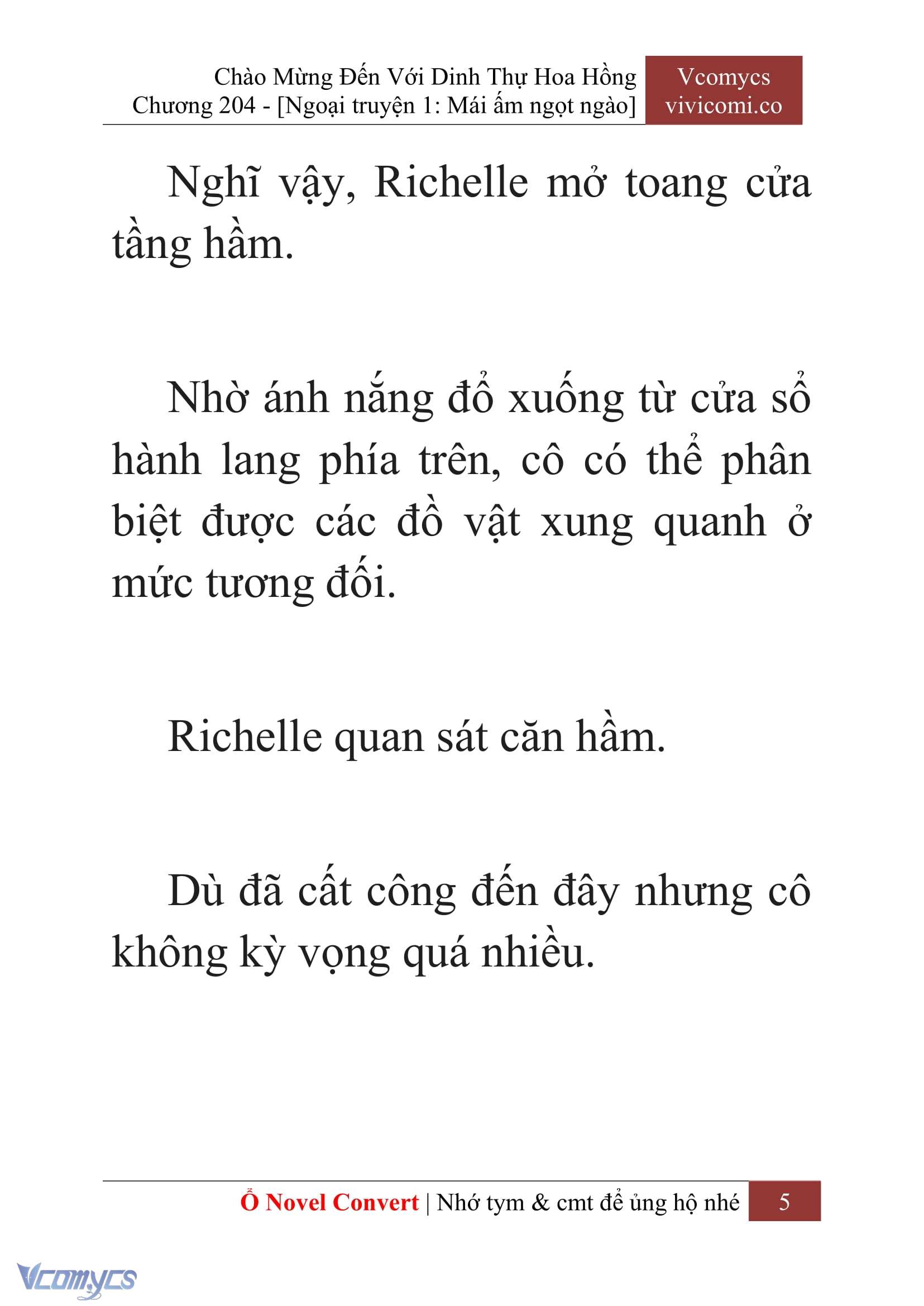 [Novel] Chào Mừng Đến Với Dinh Thự Hoa Hồng Chap 204 - Trang 2