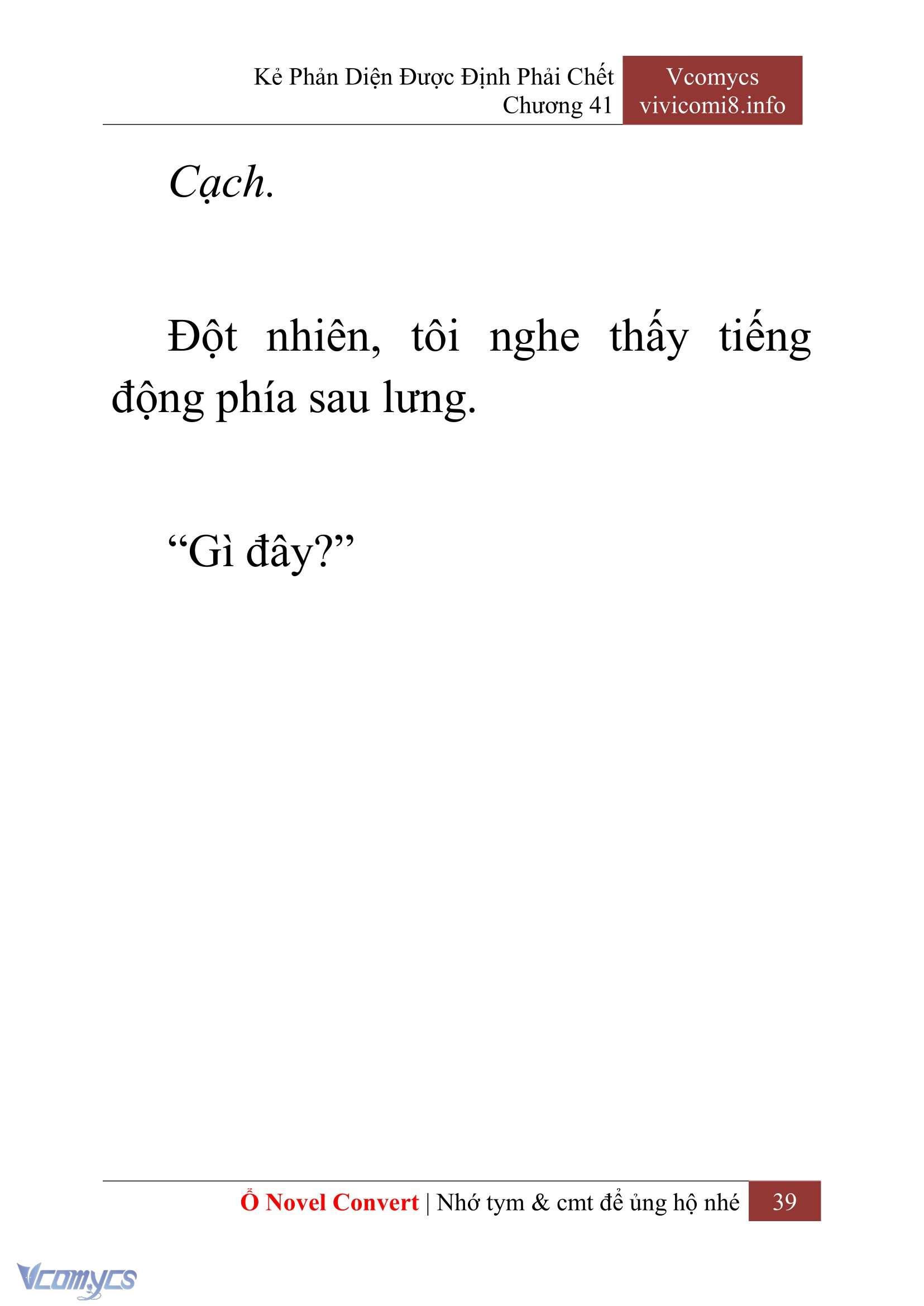 [Novel] Kẻ Phản Diện Được Định Phải Chết Chap 41 - Next Chap 42