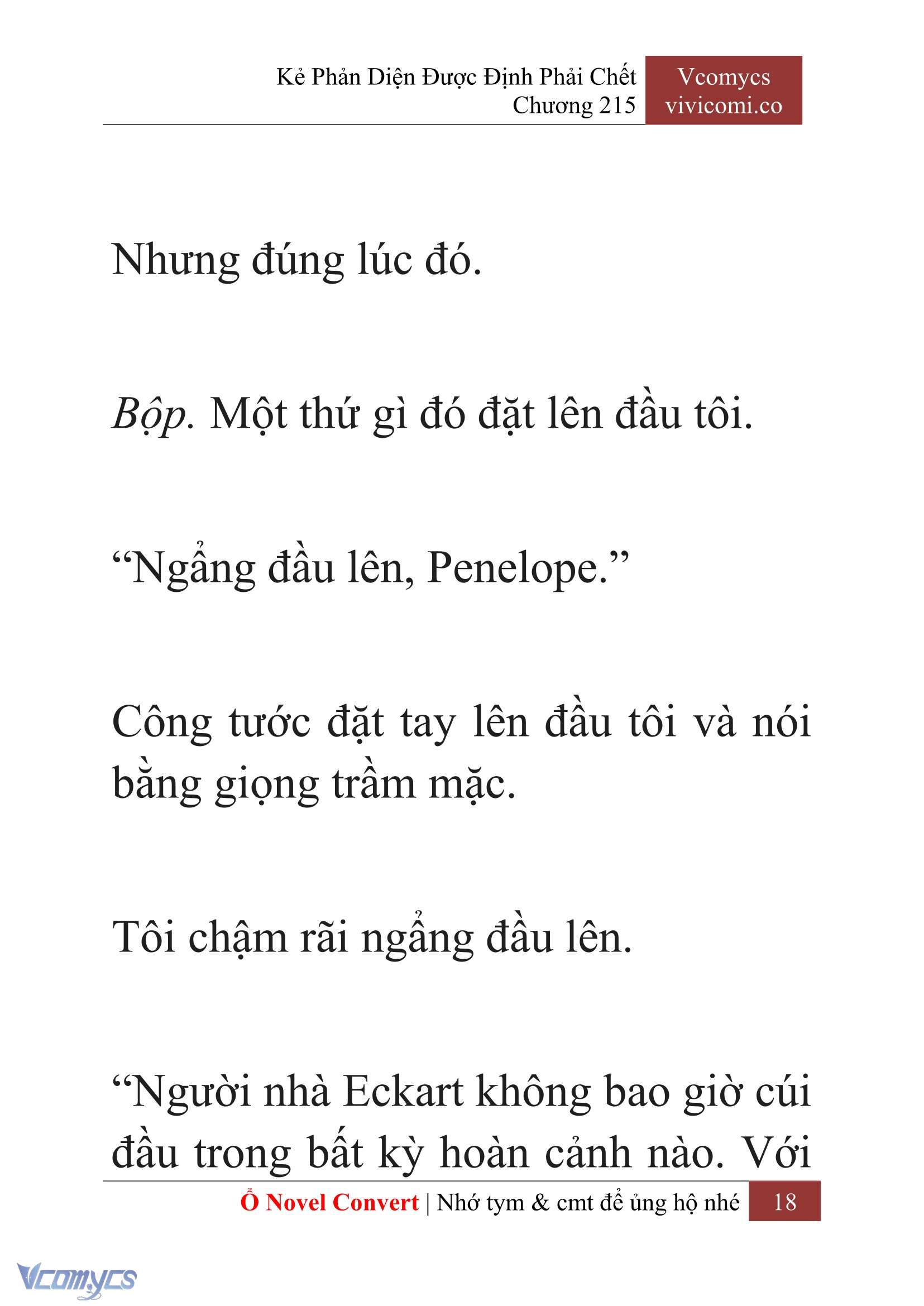 [Novel] Kẻ Phản Diện Được Định Phải Chết Chap 215 - Next Chap 216