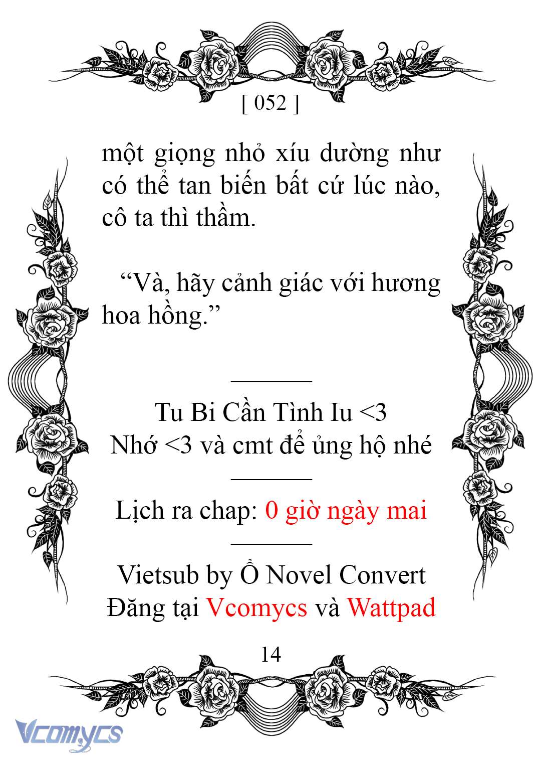 [Novel] Chào Mừng Đến Với Dinh Thự Hoa Hồng Chap 52 - Trang 2